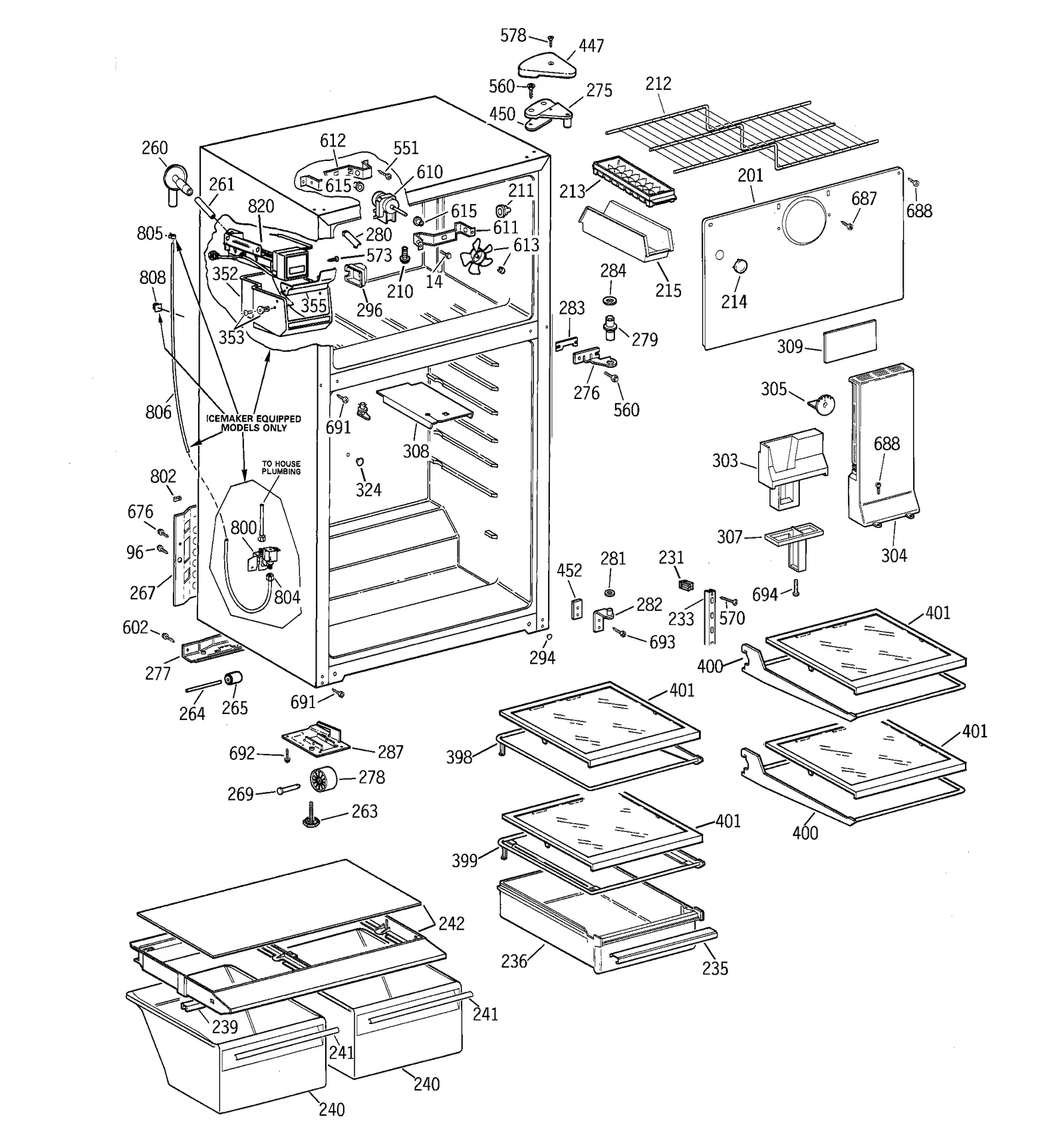 Cantilever Shelf