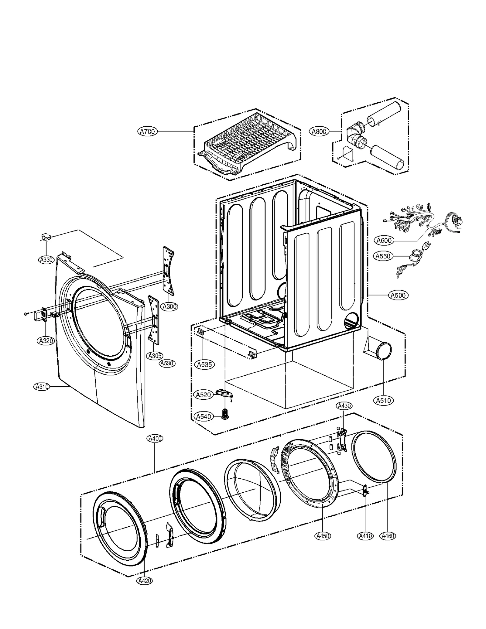 Outer Door Frame