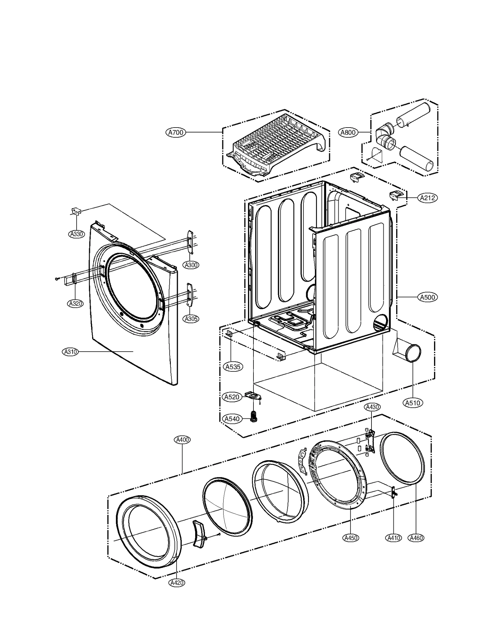 Outer Door Frame