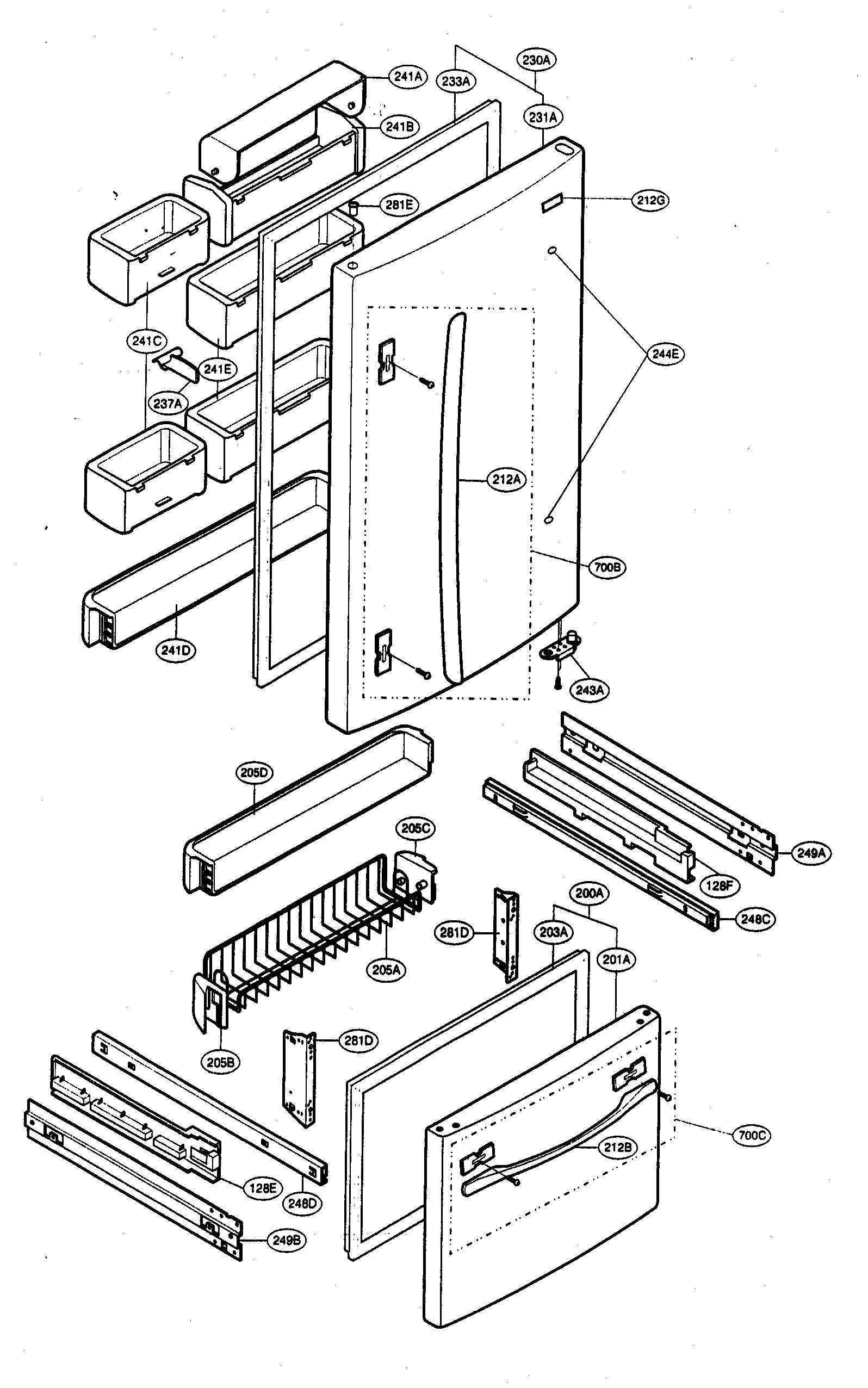 Door Foam Assembly