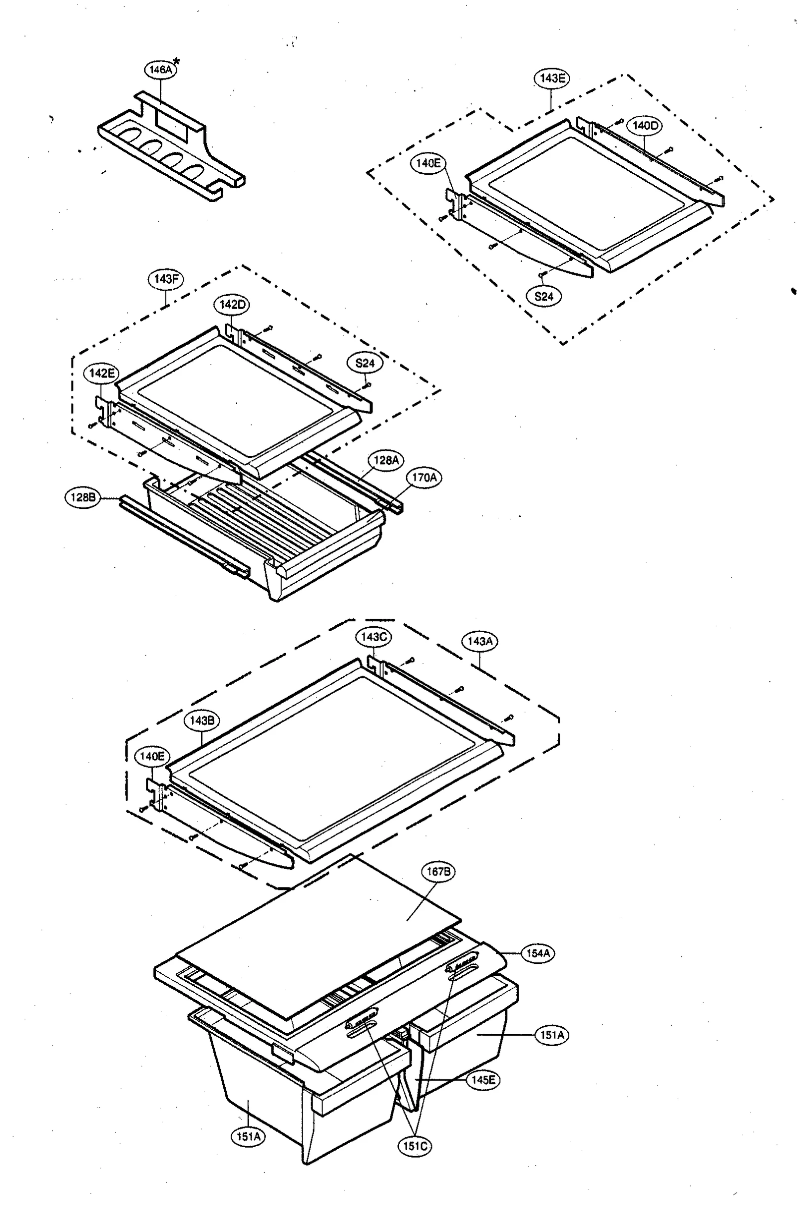 Vegetable Tray Cover