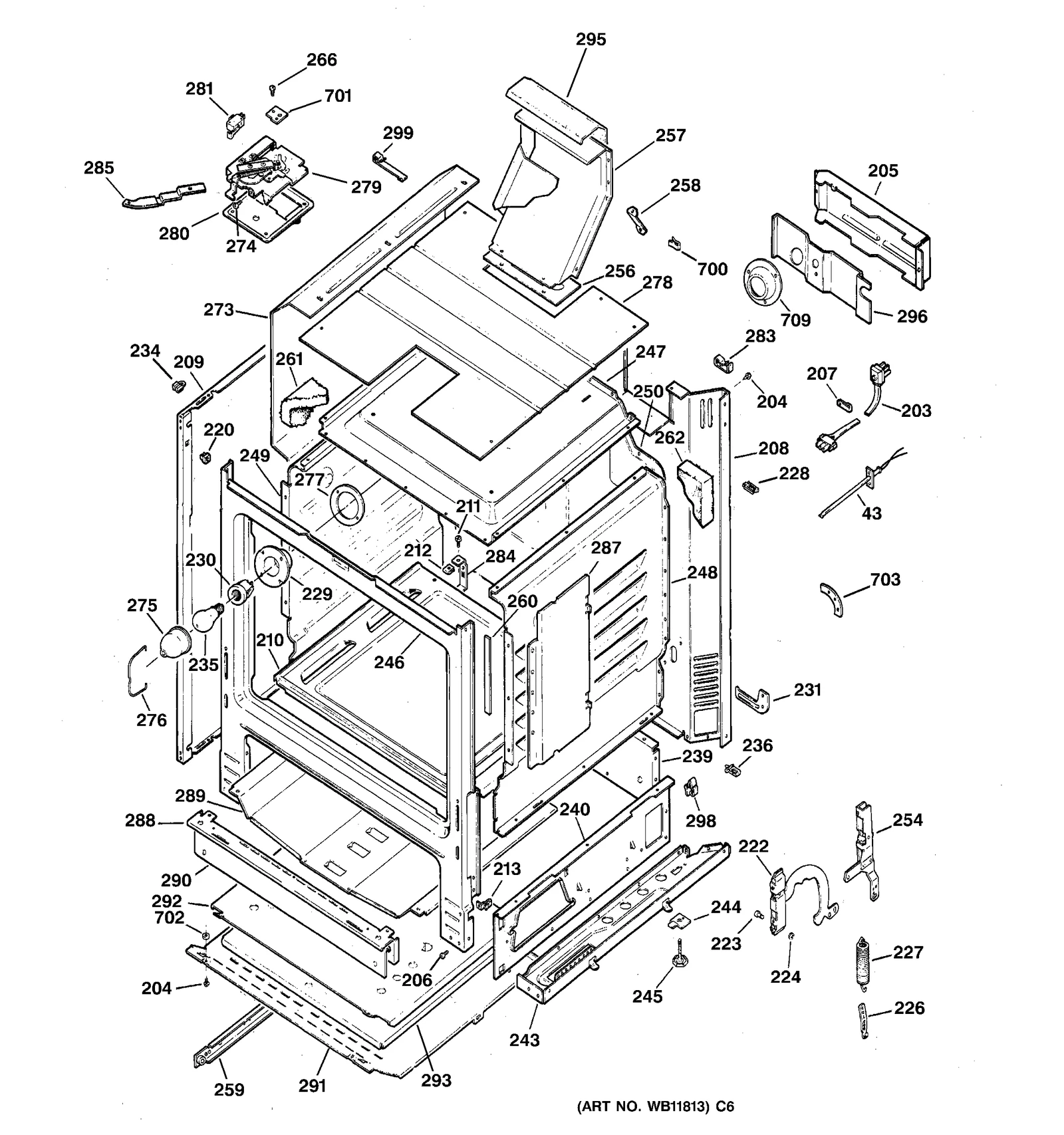 Right Chassis Rail