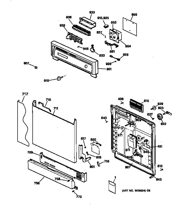 Escutcheon and Insert Assembly