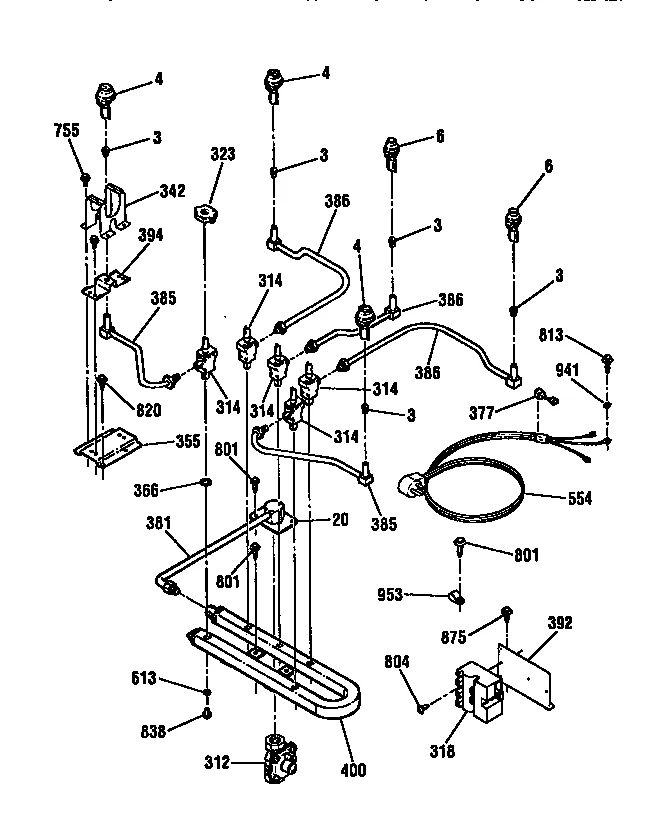 Right Front Tube Assembly