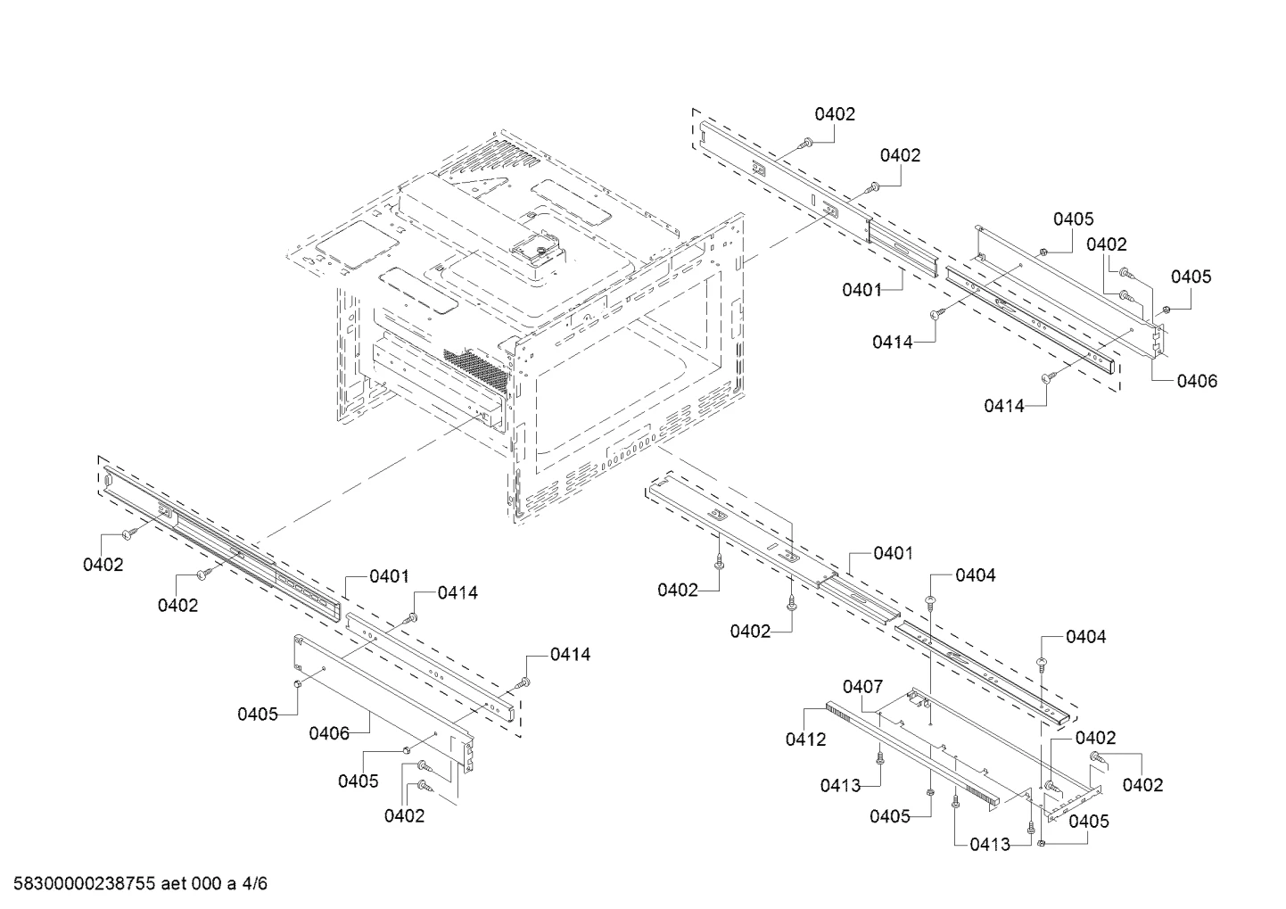 Screw M4 X 8, T-Tap, Truss-Head
