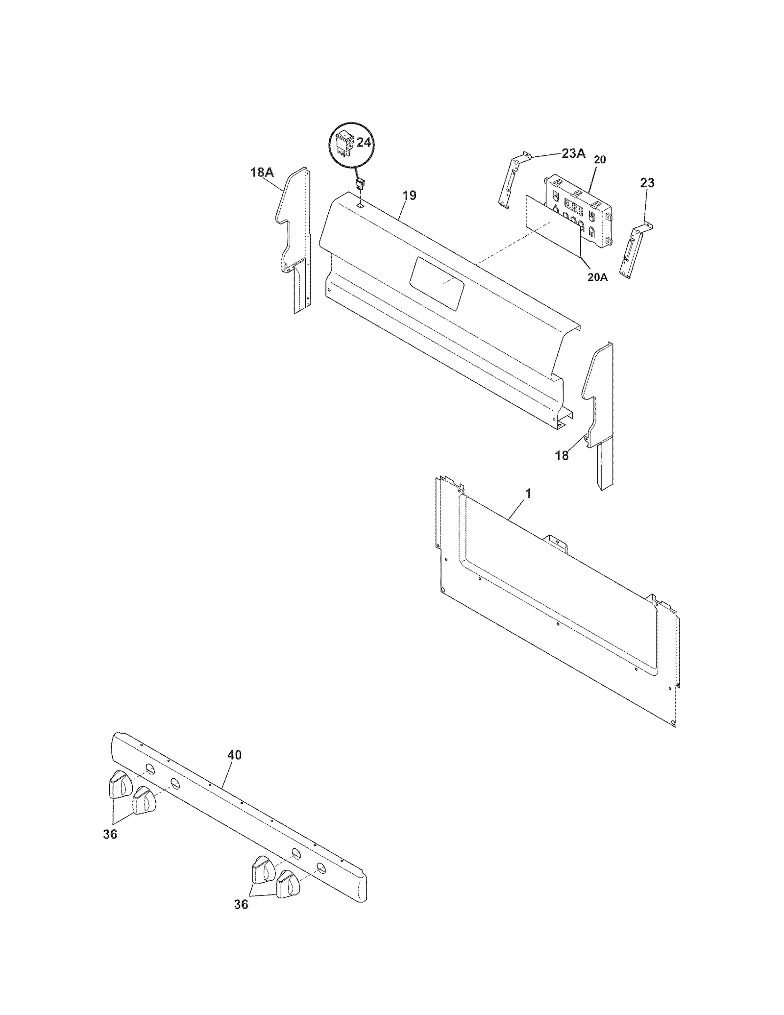 Repair Parts List