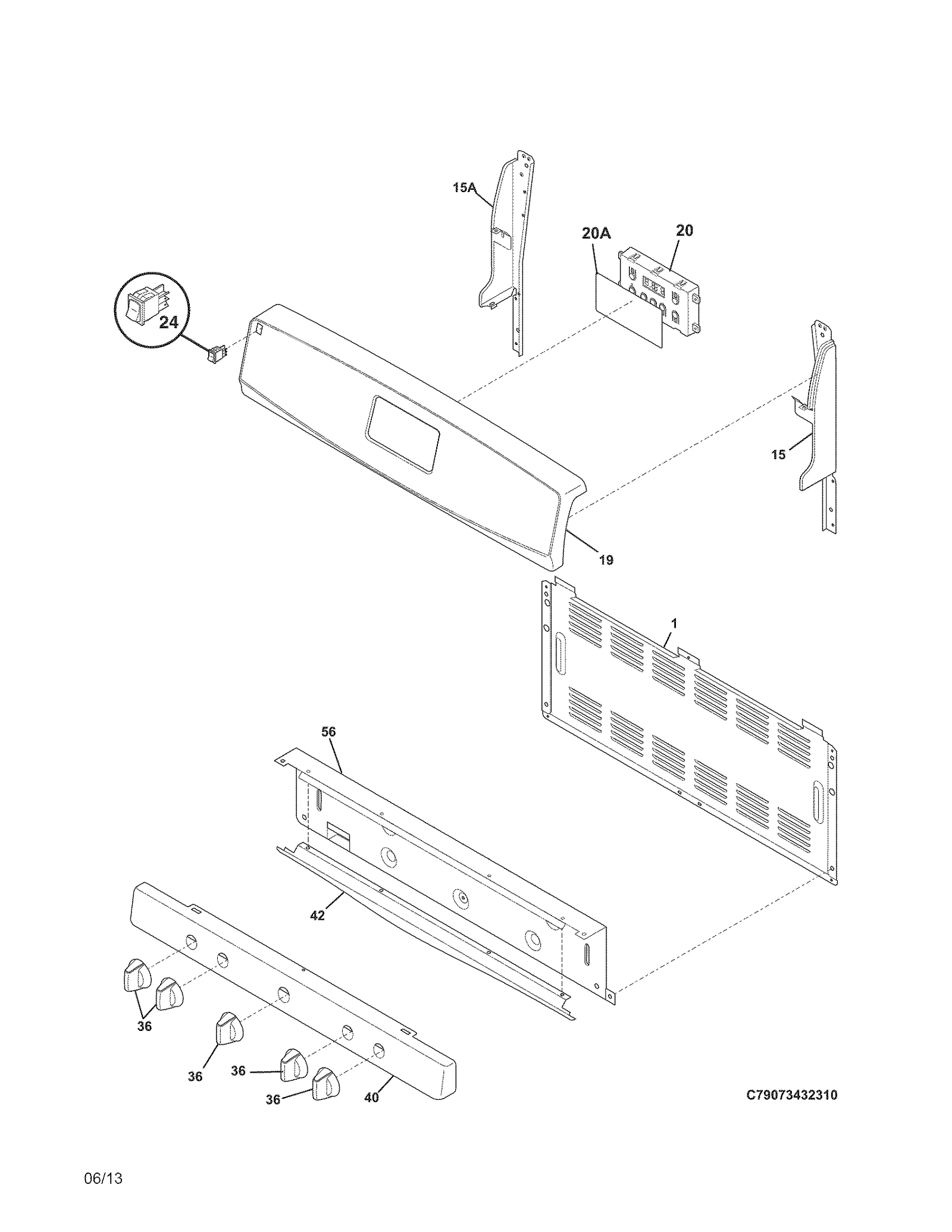 Repair Parts List