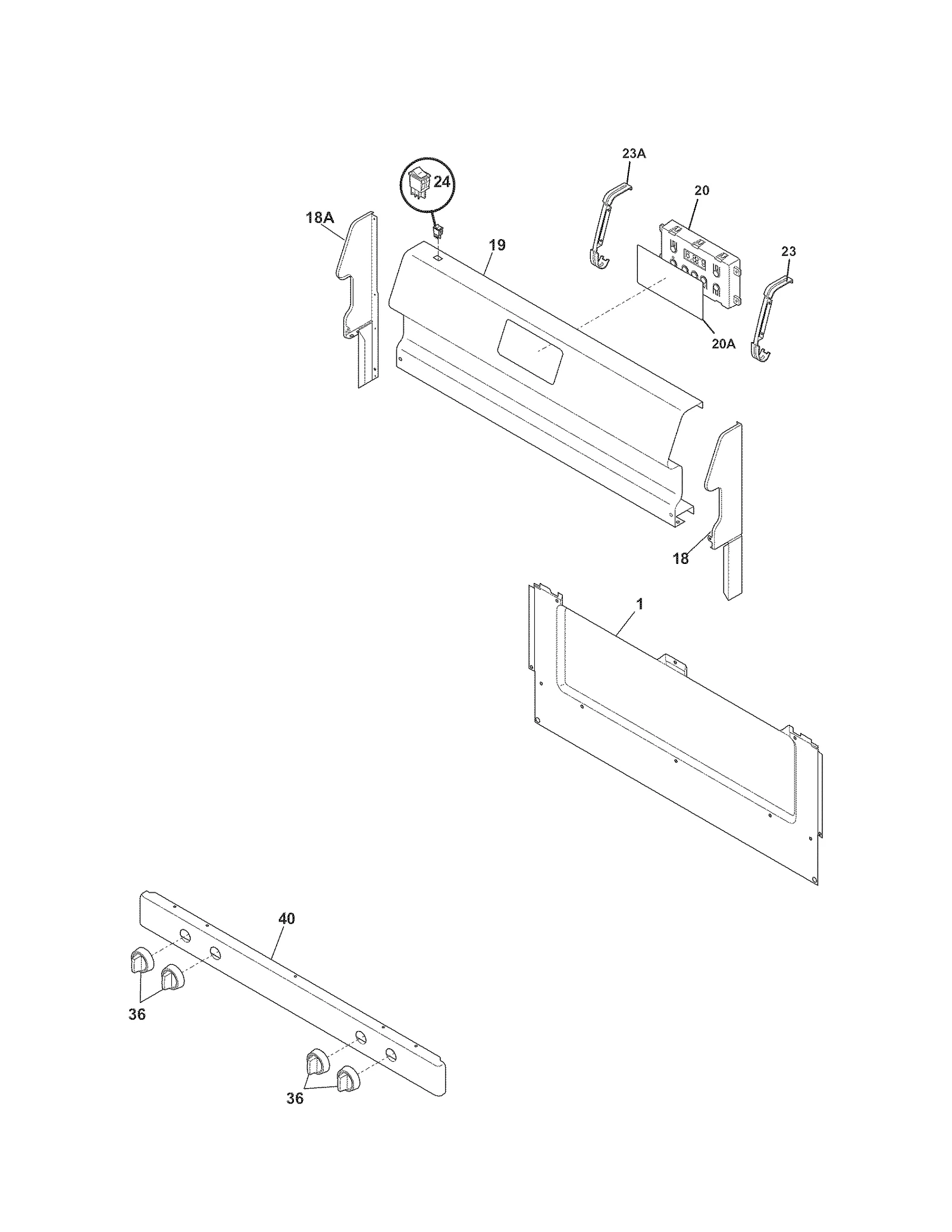 Repair Parts List