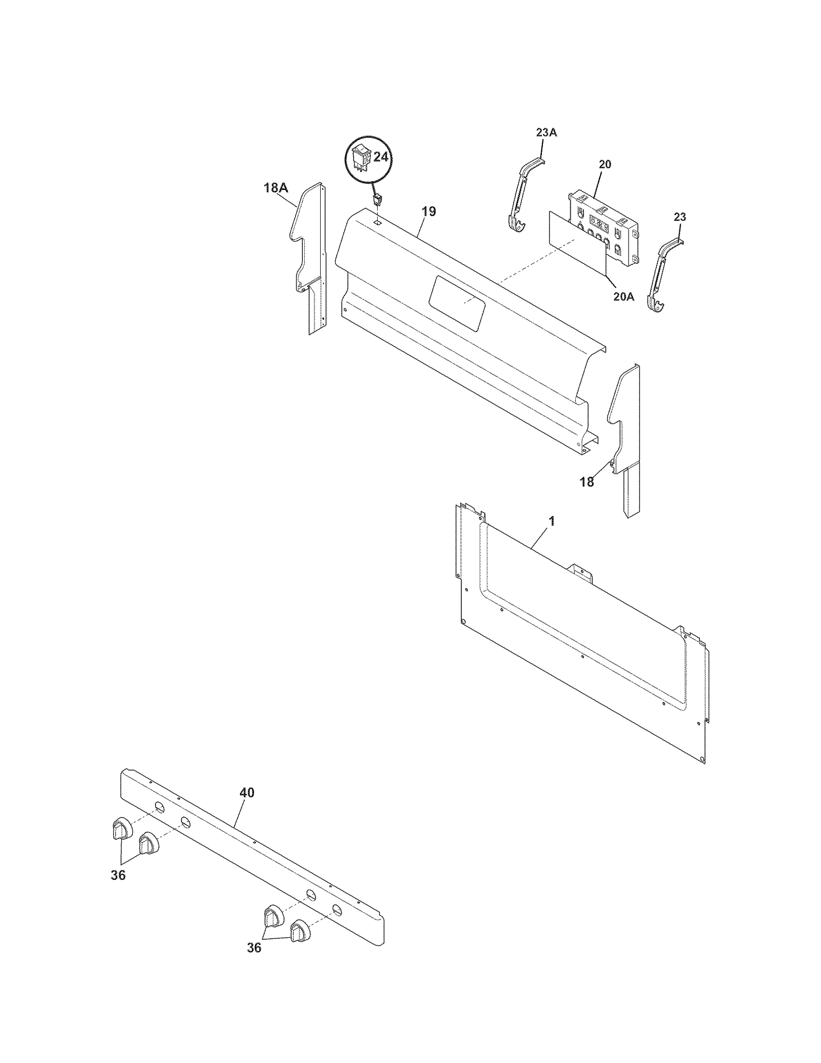 Repair Parts List