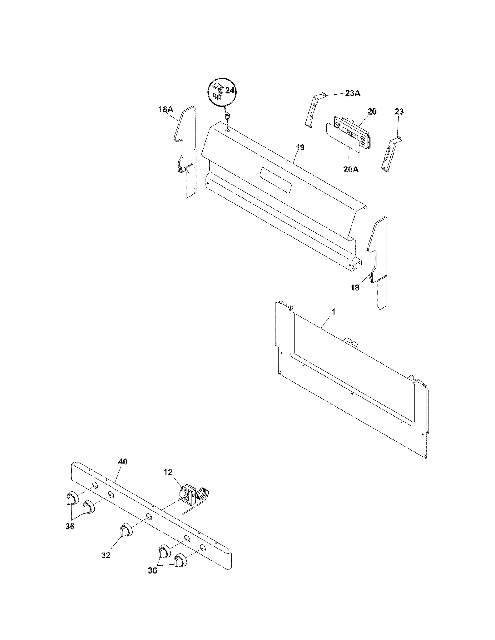 Repair Parts List