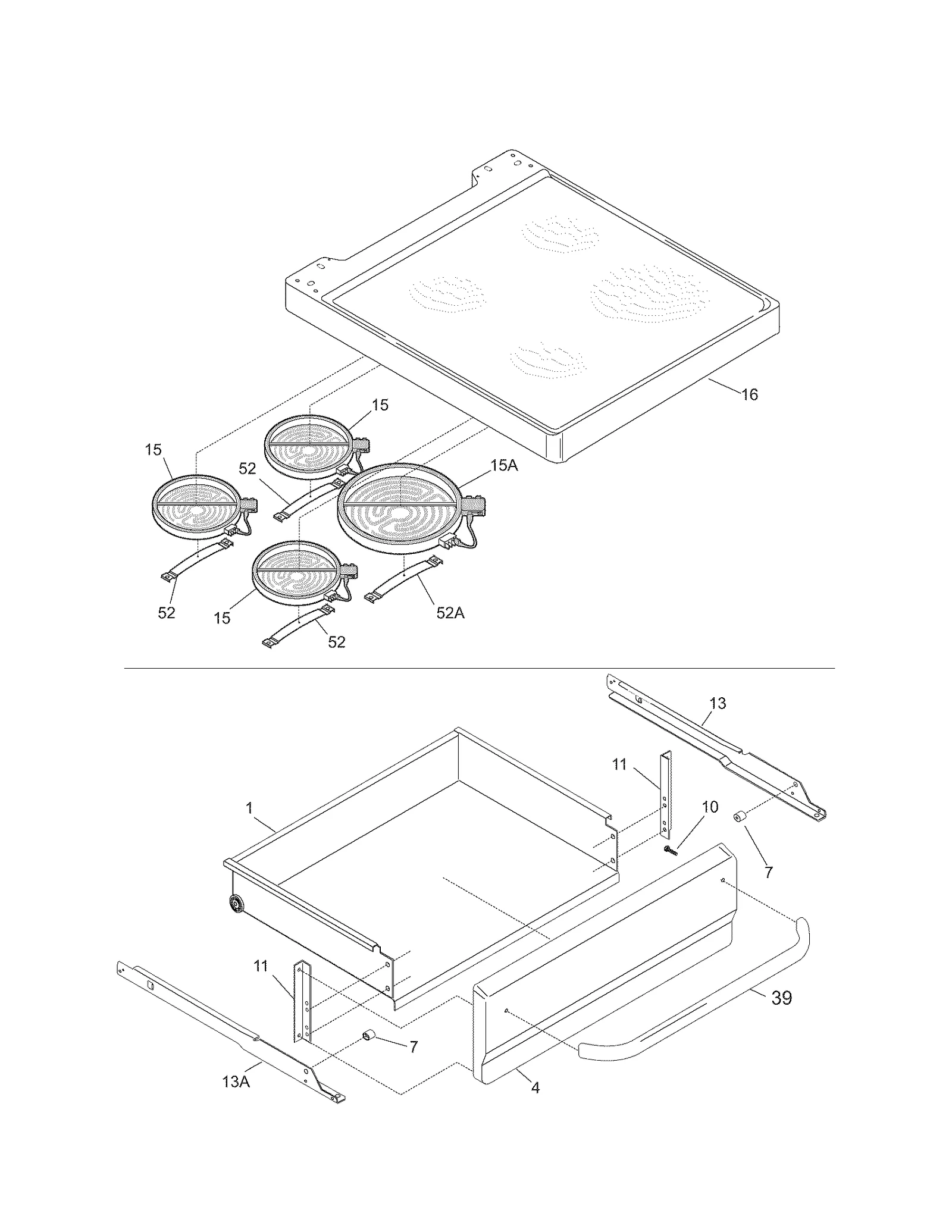 Maintop Keyboard Assembly