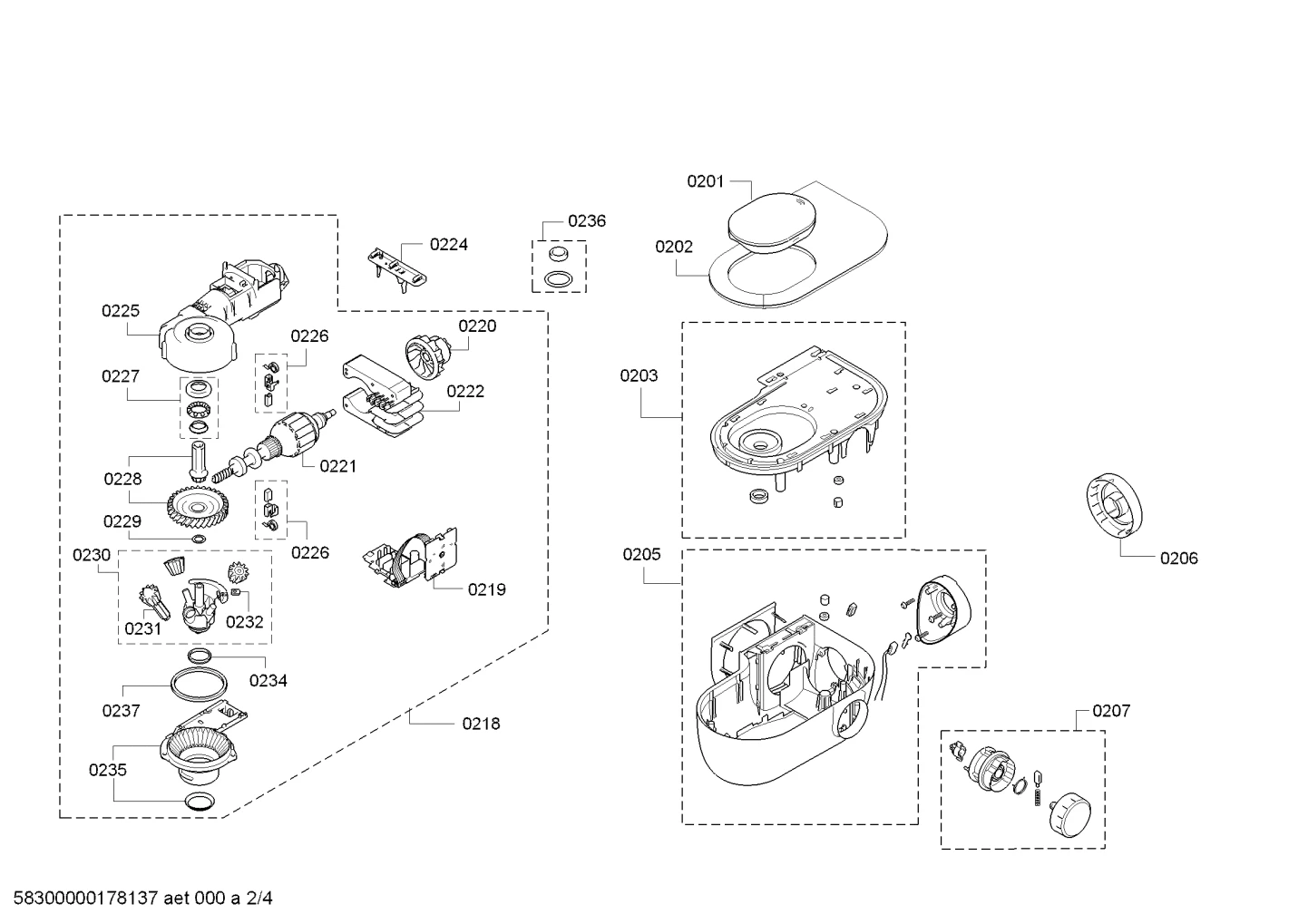 Drive Unit Cpl 450W