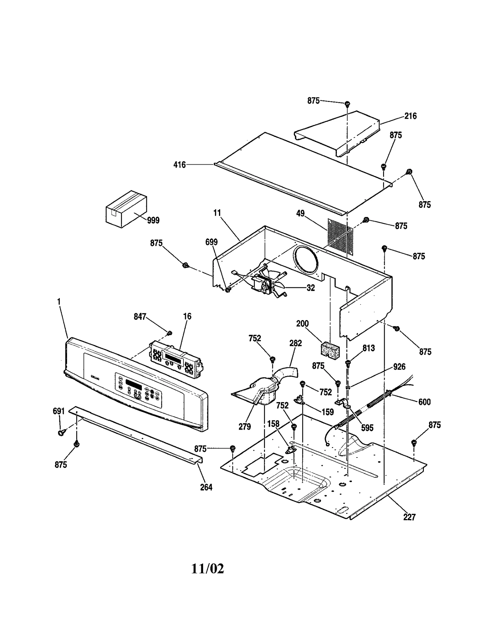 Control Panel Assembly