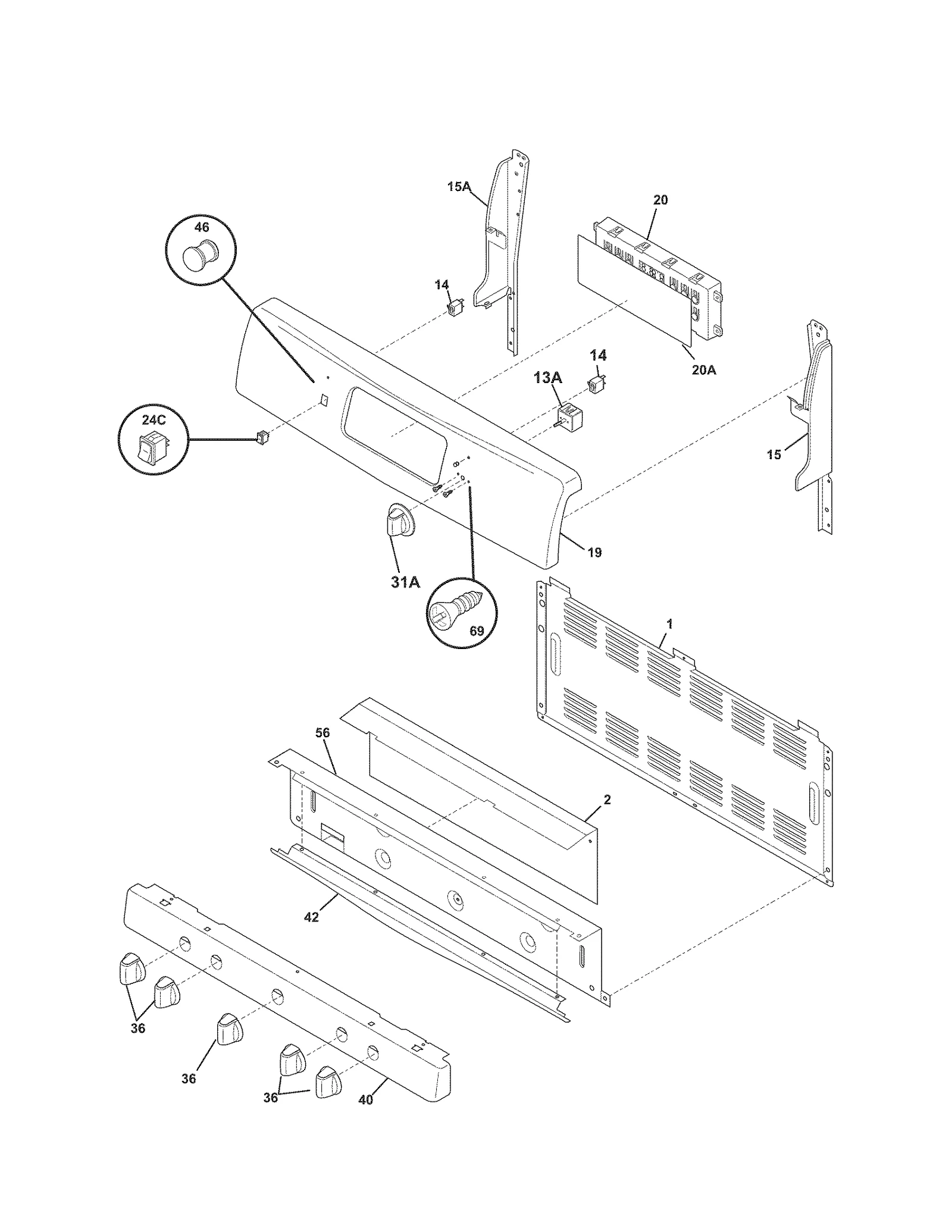 Repair Parts List