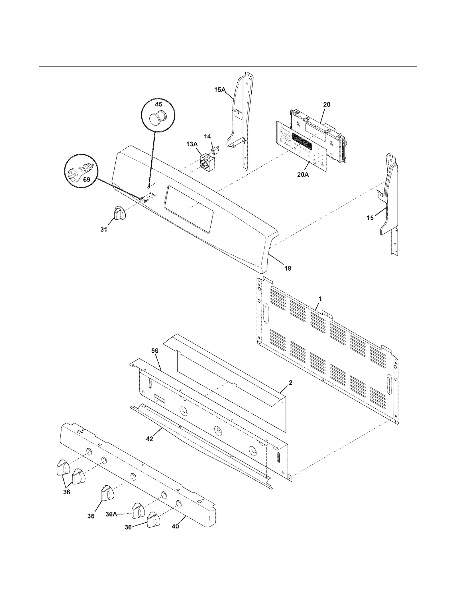 Repair Parts List