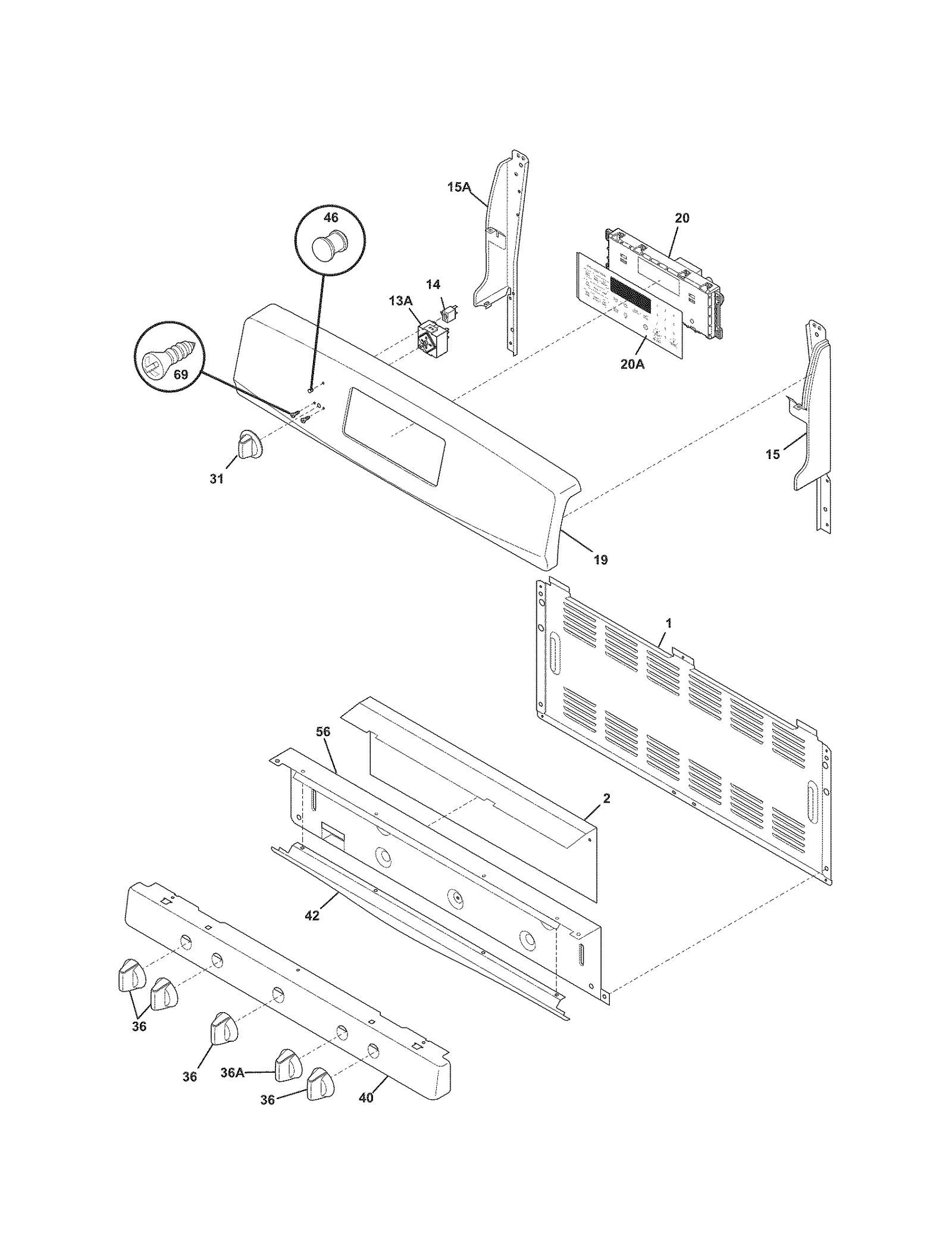 Repair Parts List