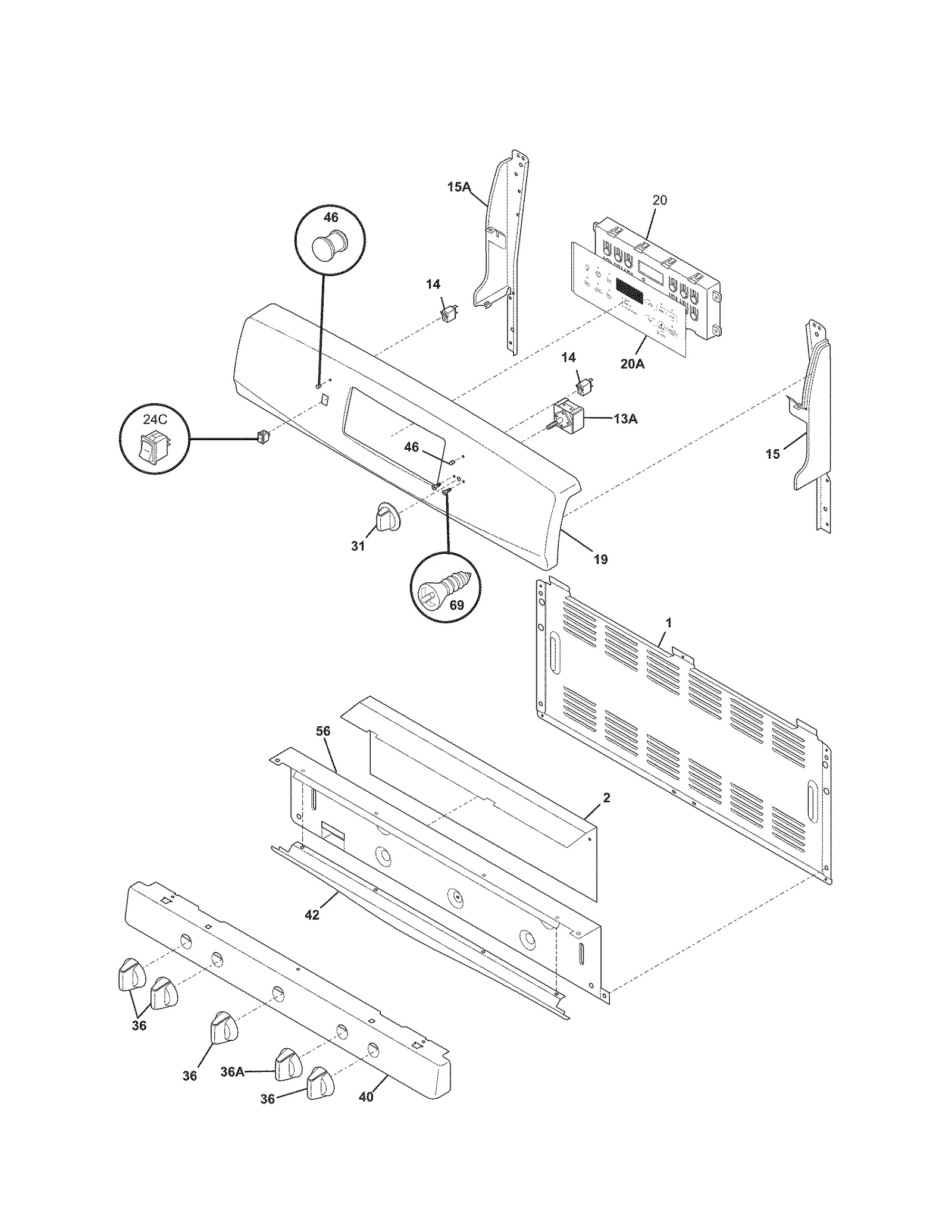 Repair Parts List