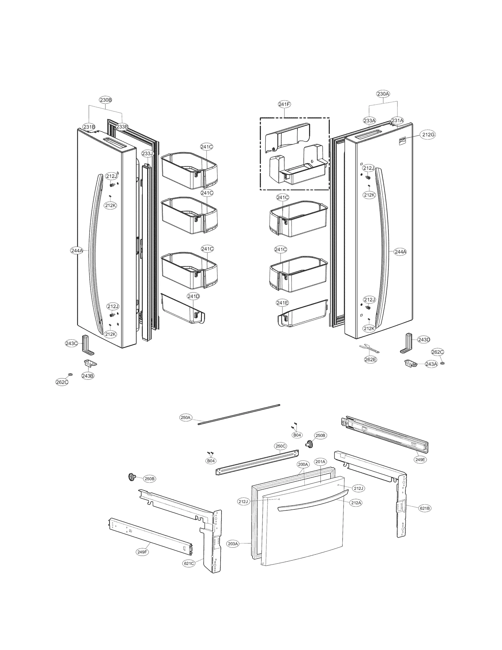 Door Foam Assembly