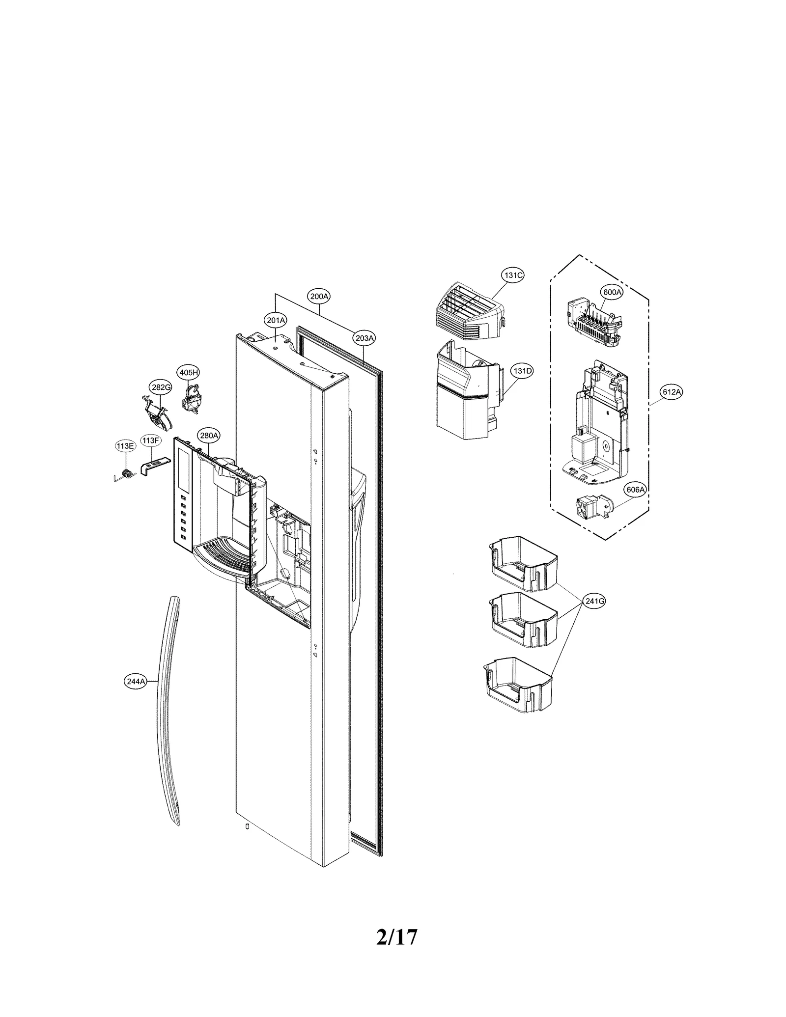 Door Foam Assembly
