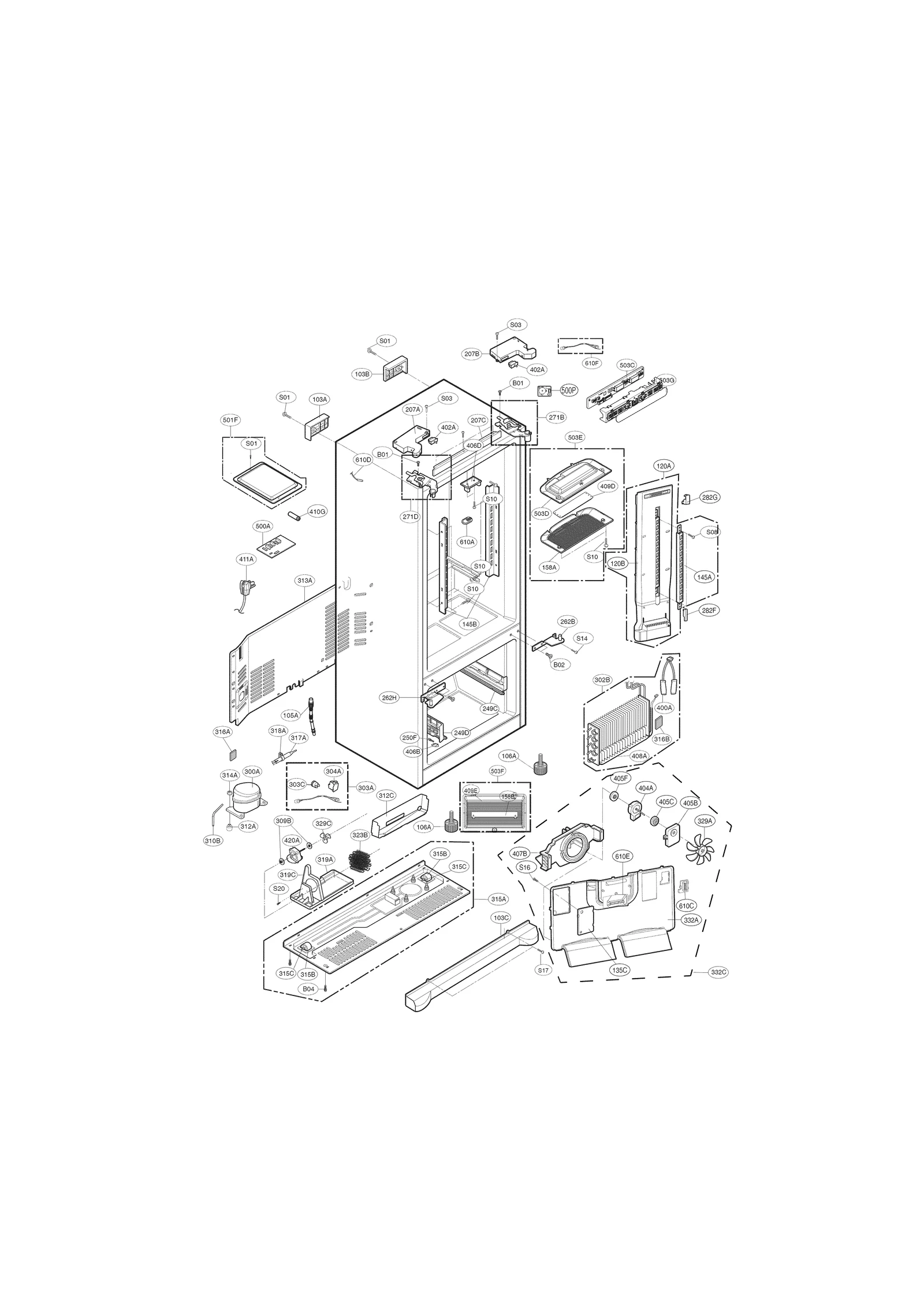 Display Case Assembly