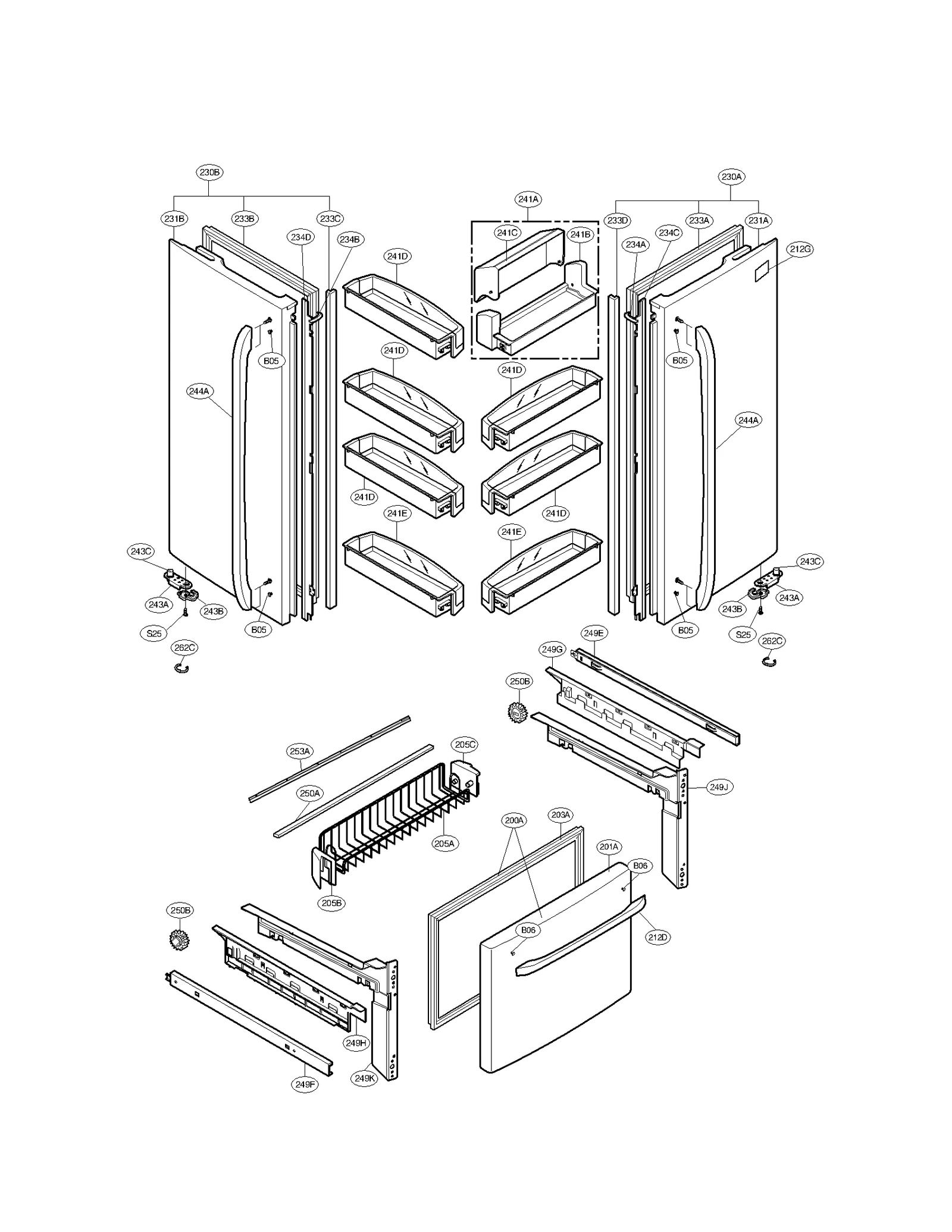 Door Foam Assembly