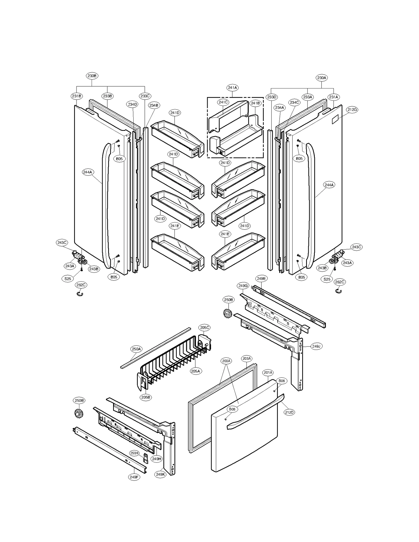Door Foam Assembly