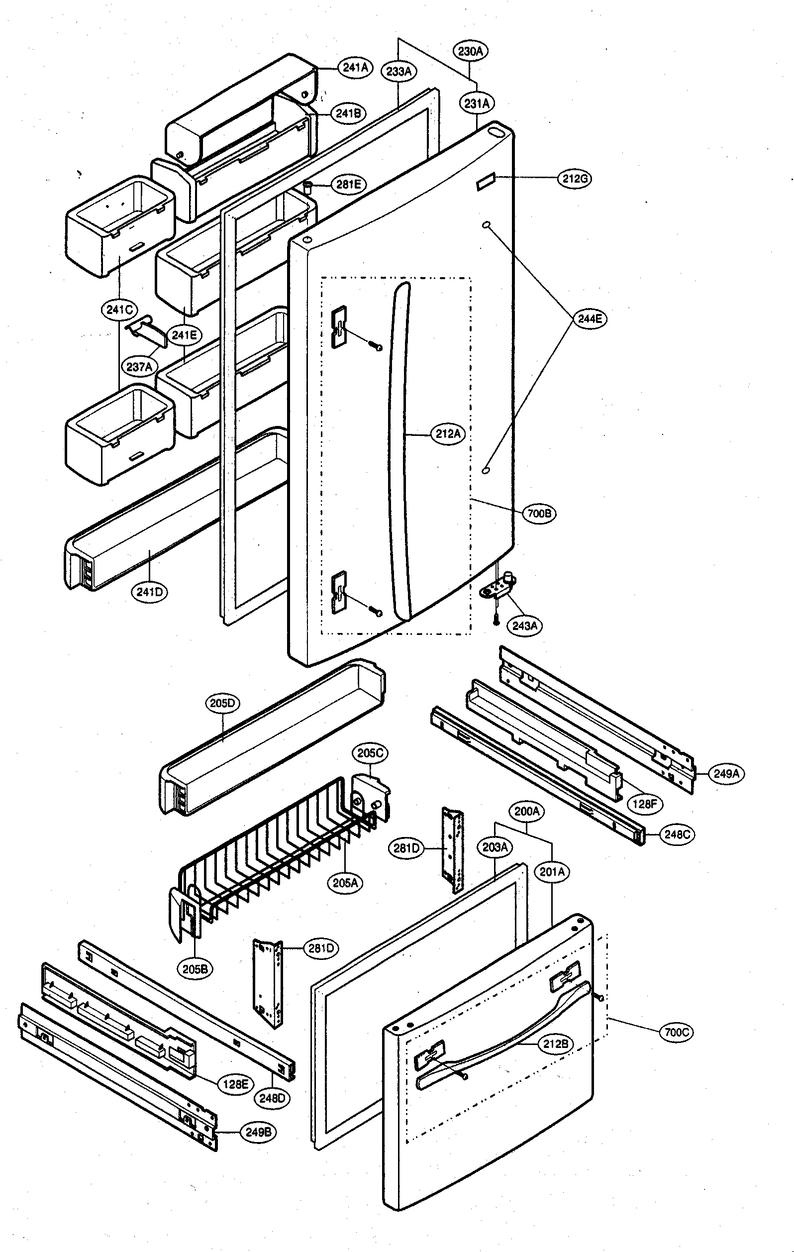 Door Foam Assembly