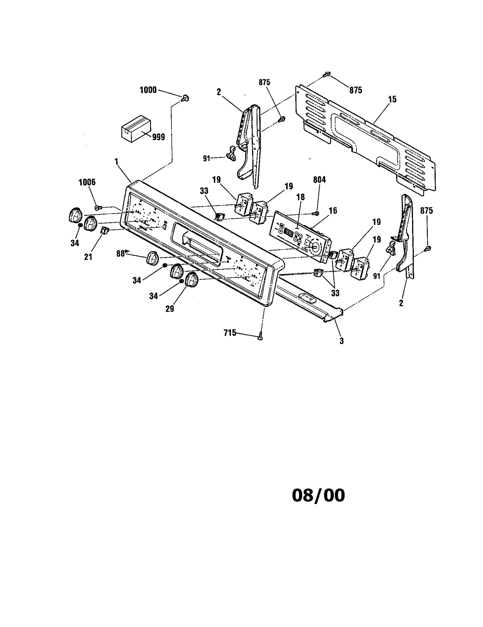 Control Panel Assembly