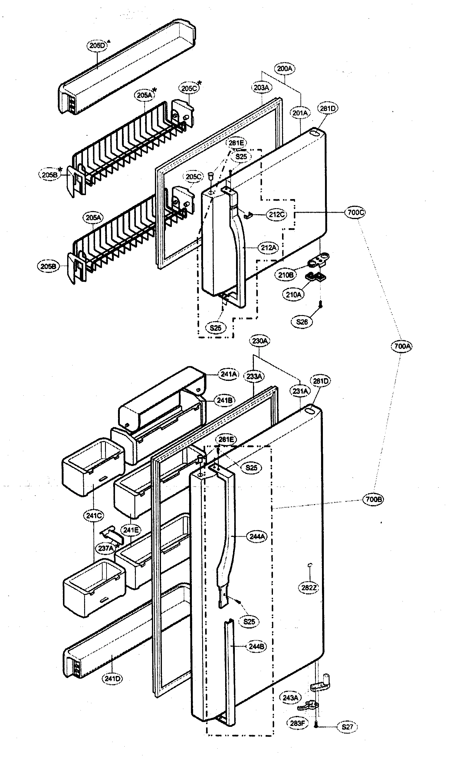 Door Foam Assembly