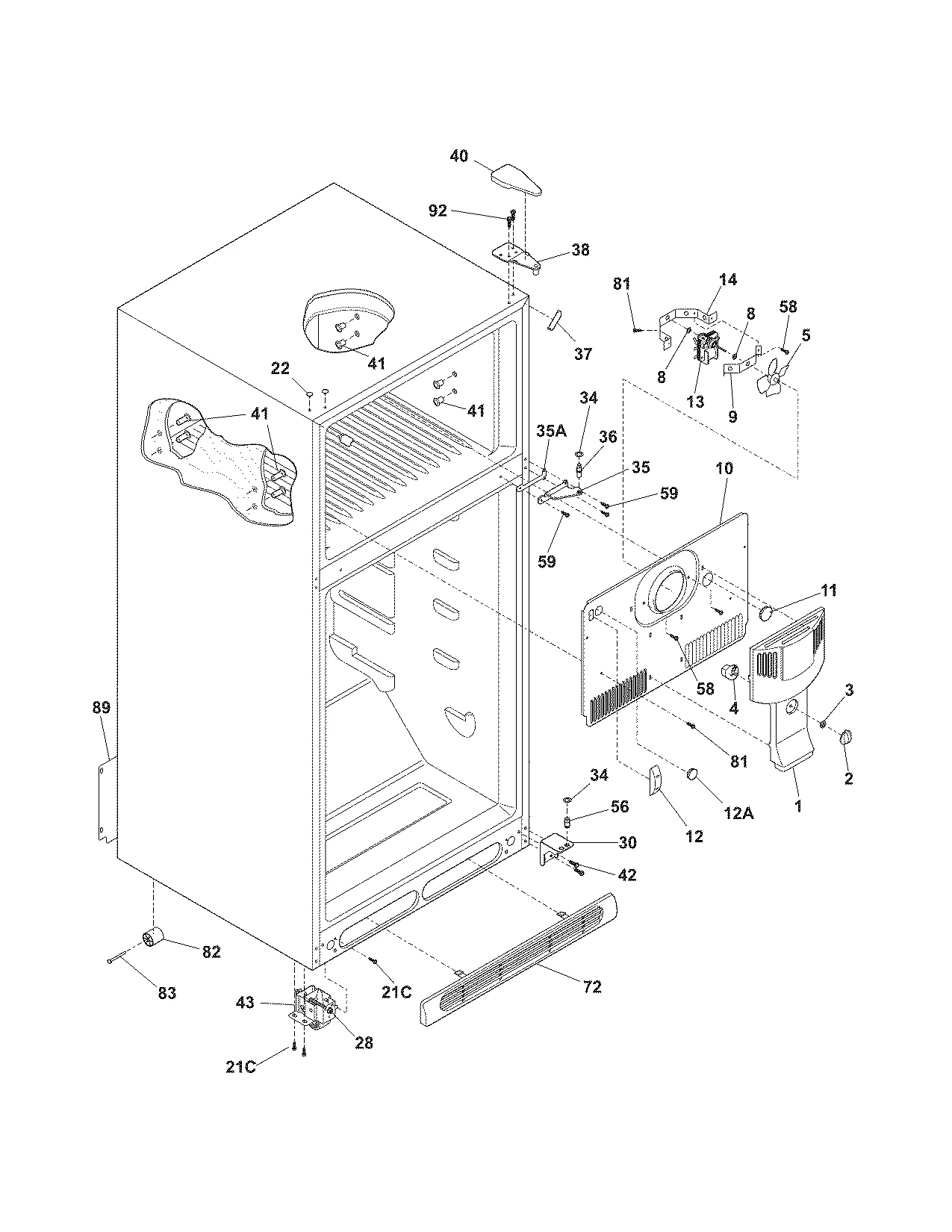 Control Hinge Bracket
