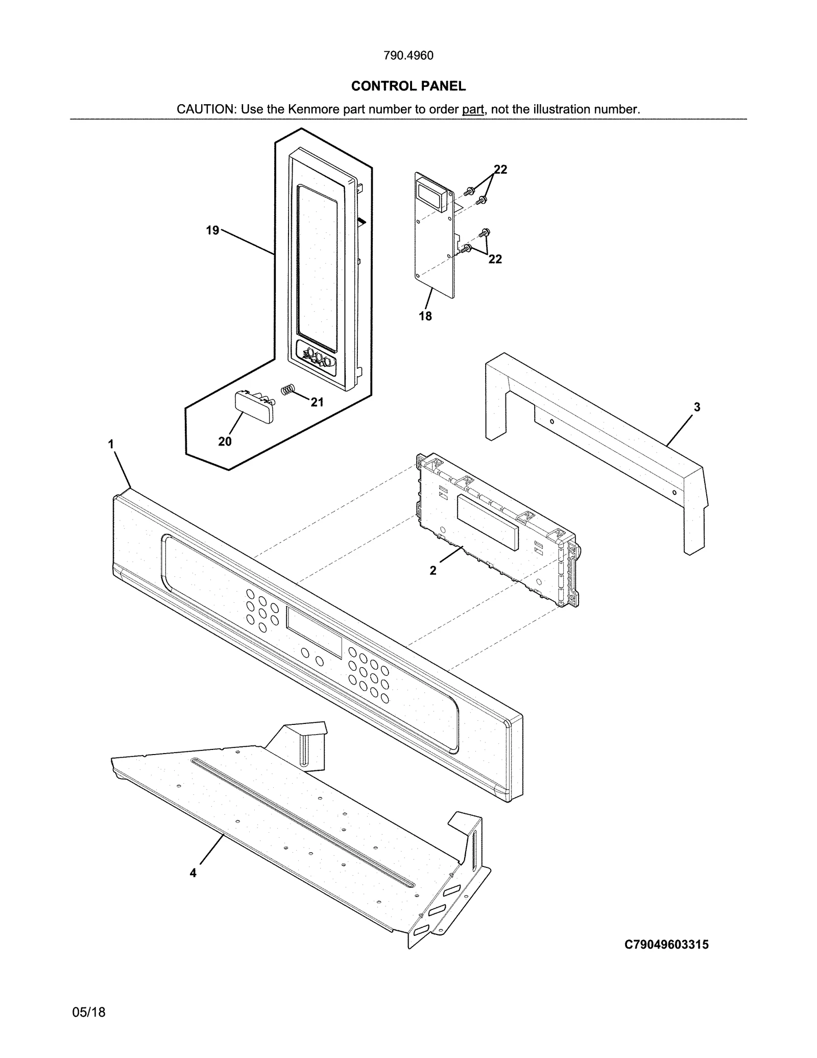 Control Panel Assembly