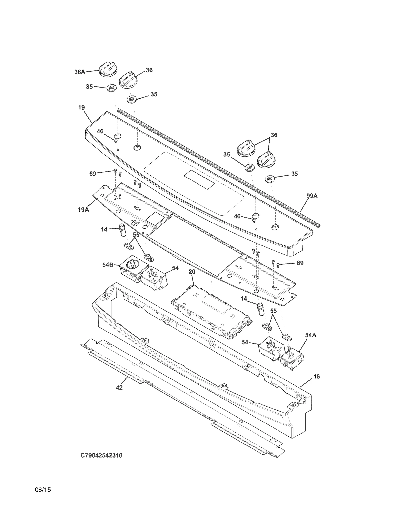 Control Panel Assembly