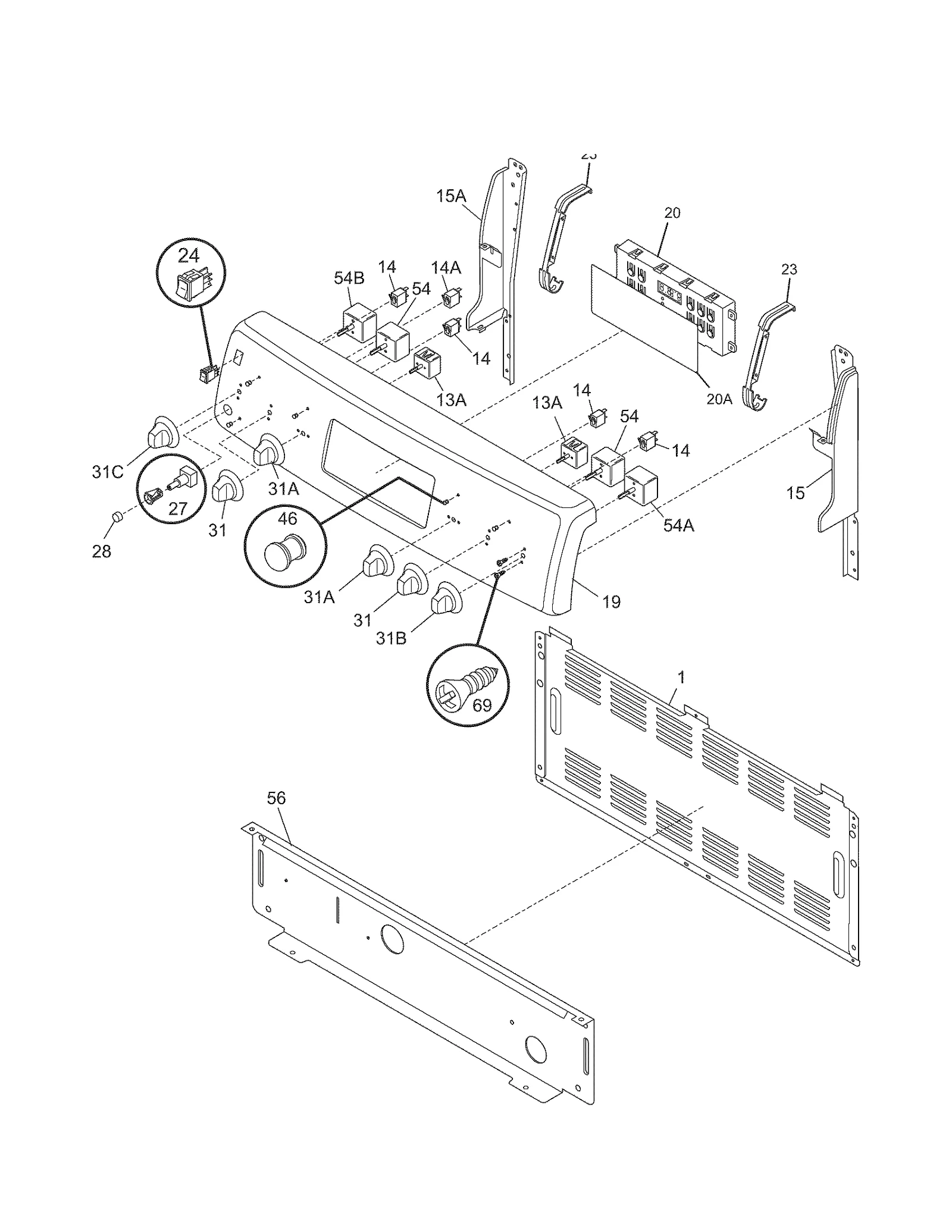 Repair Parts List