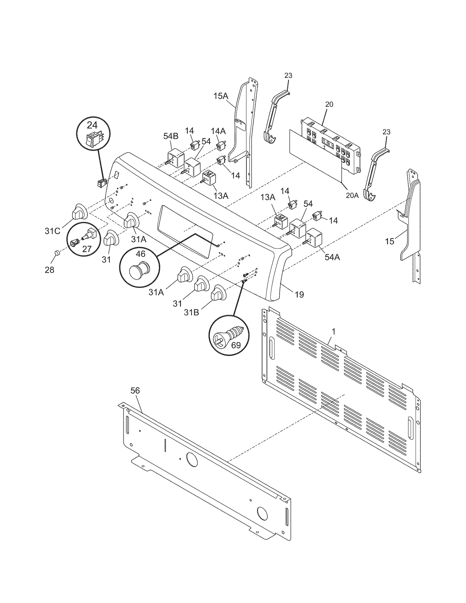 Repair Parts List