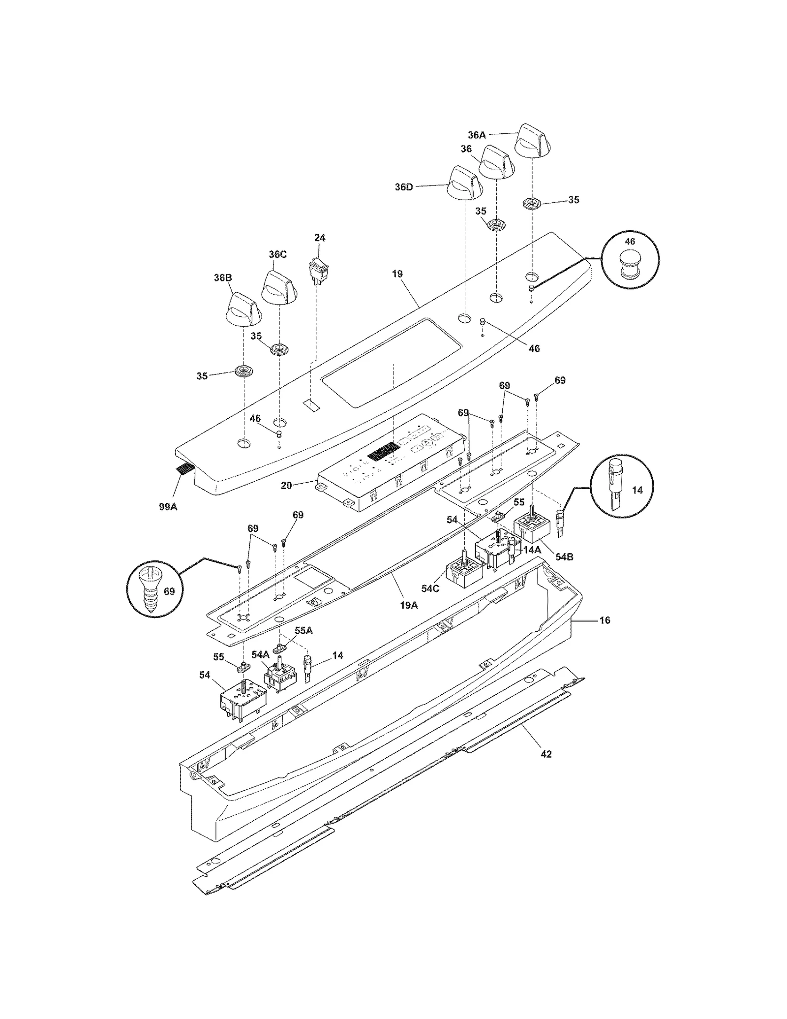 Repair Parts List