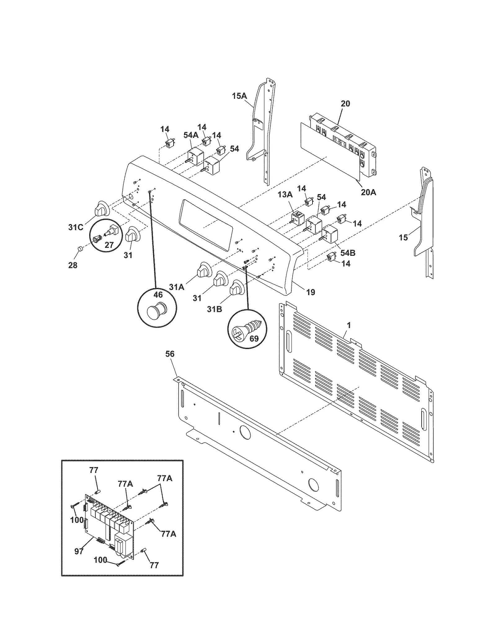 Repair Parts List