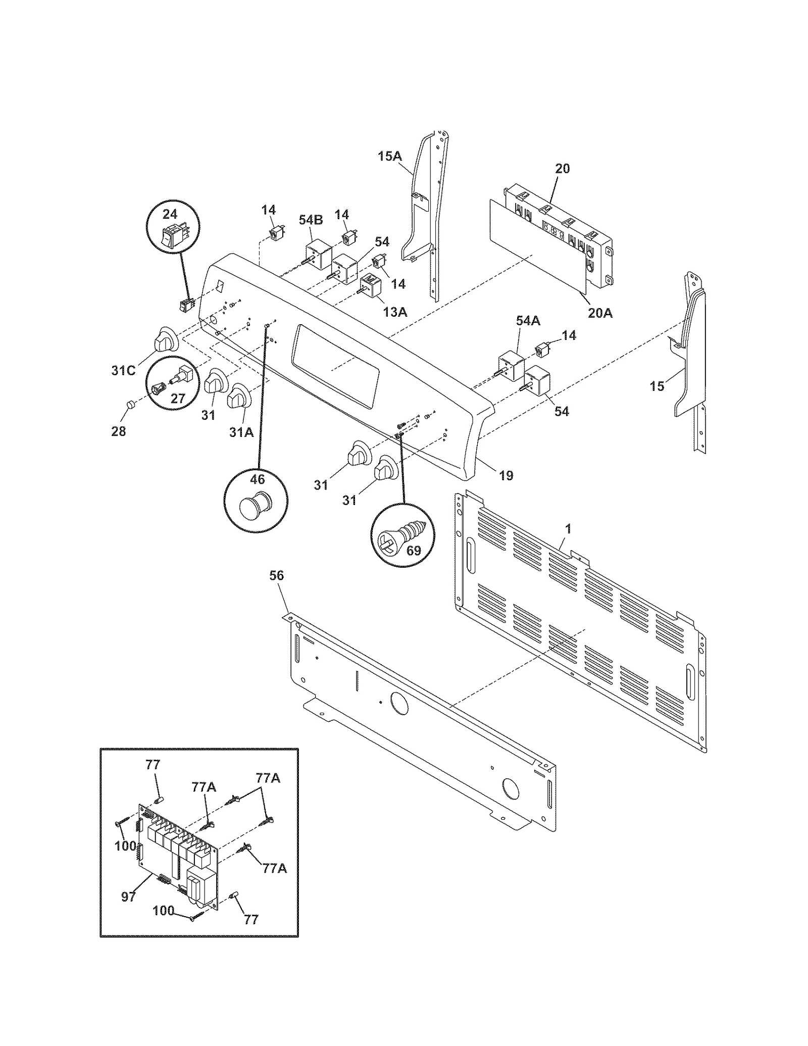 Repair Parts List