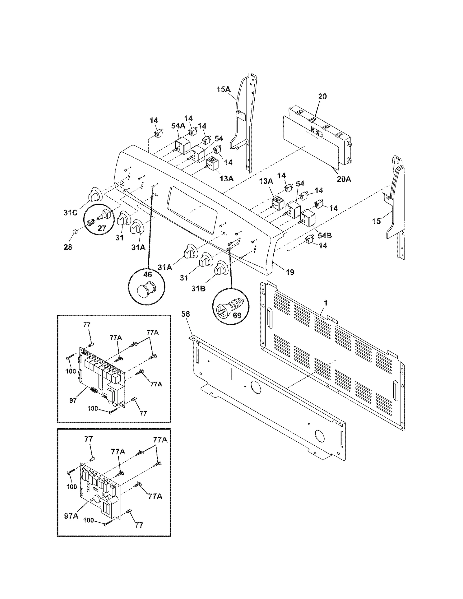 Repair Parts List