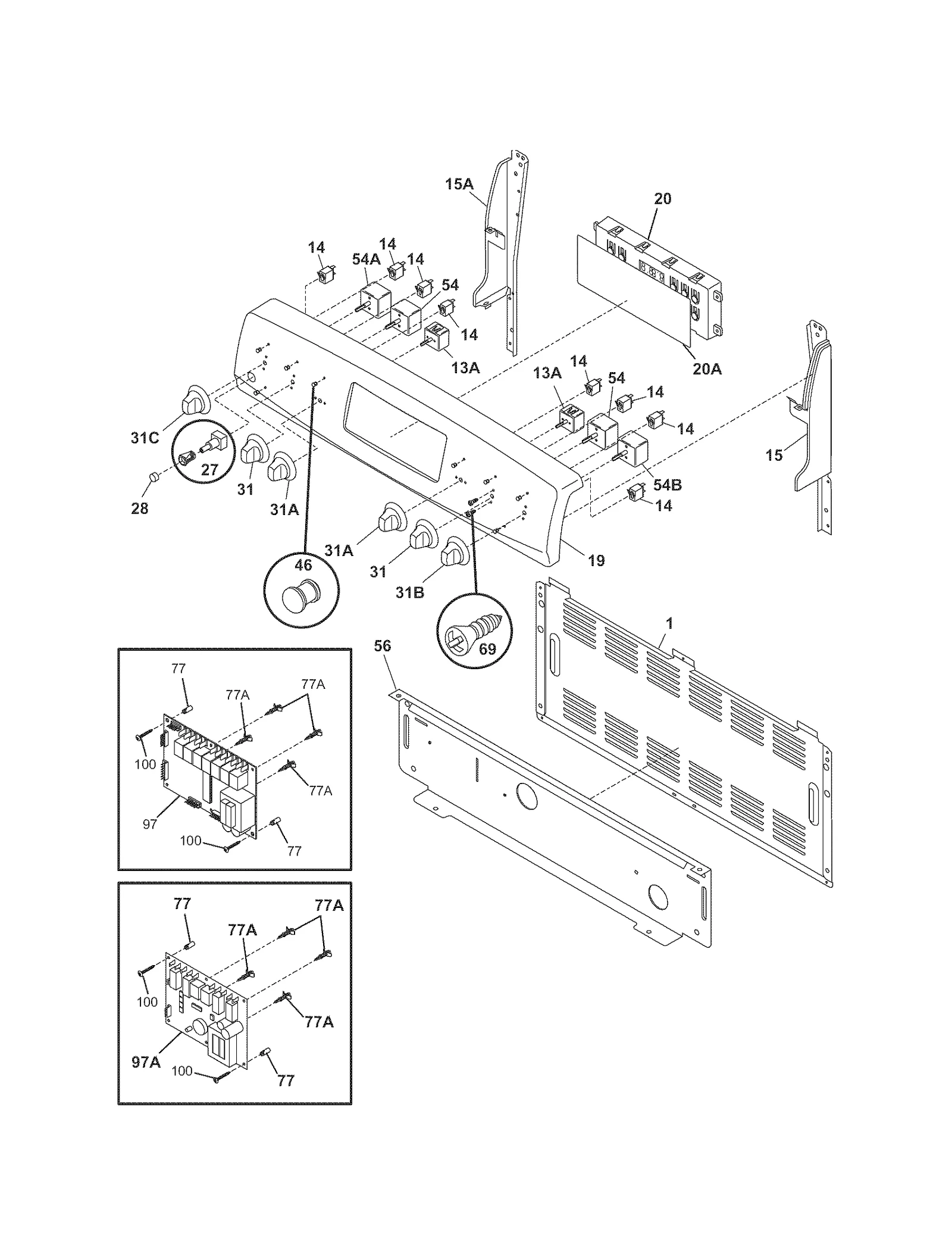 Repair Parts List