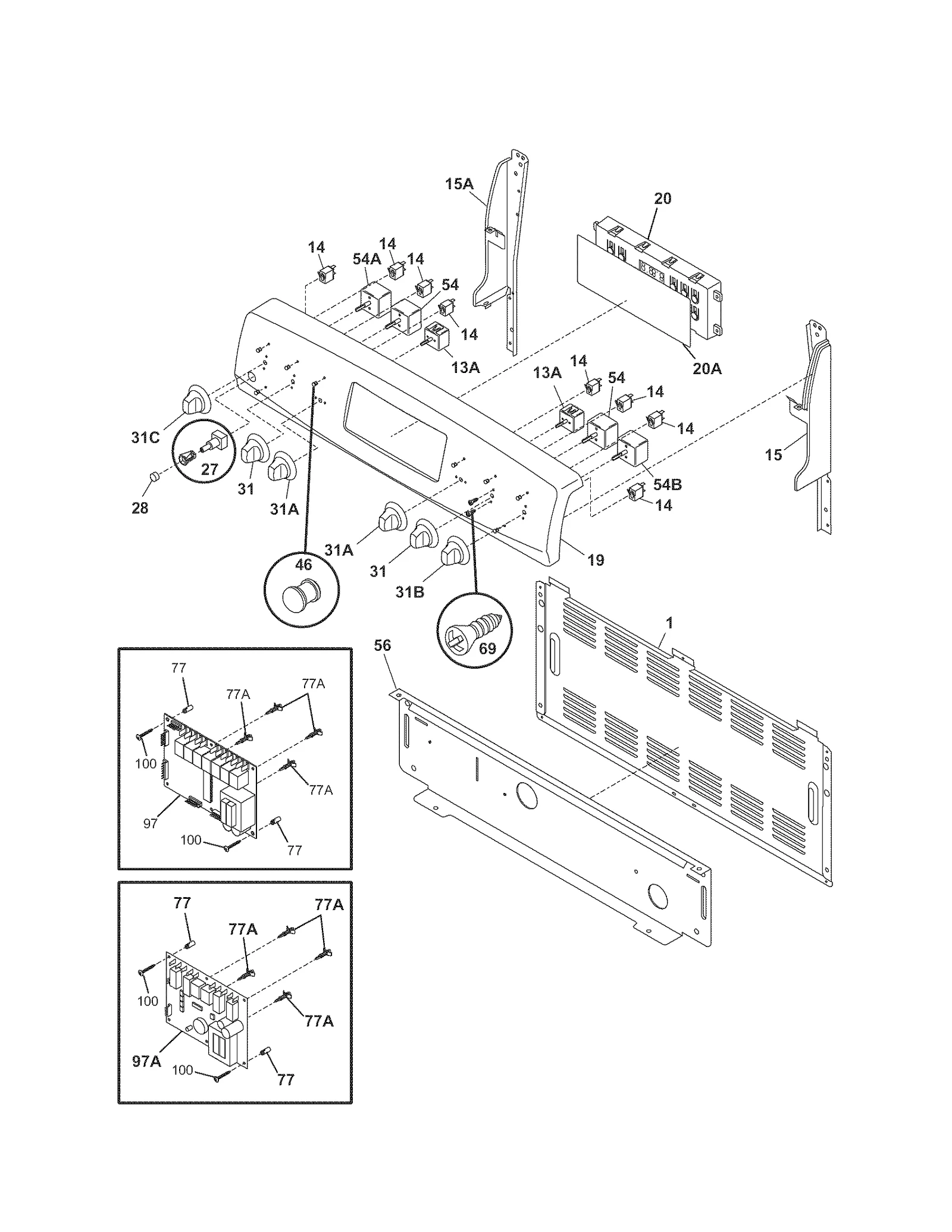 Repair Parts List