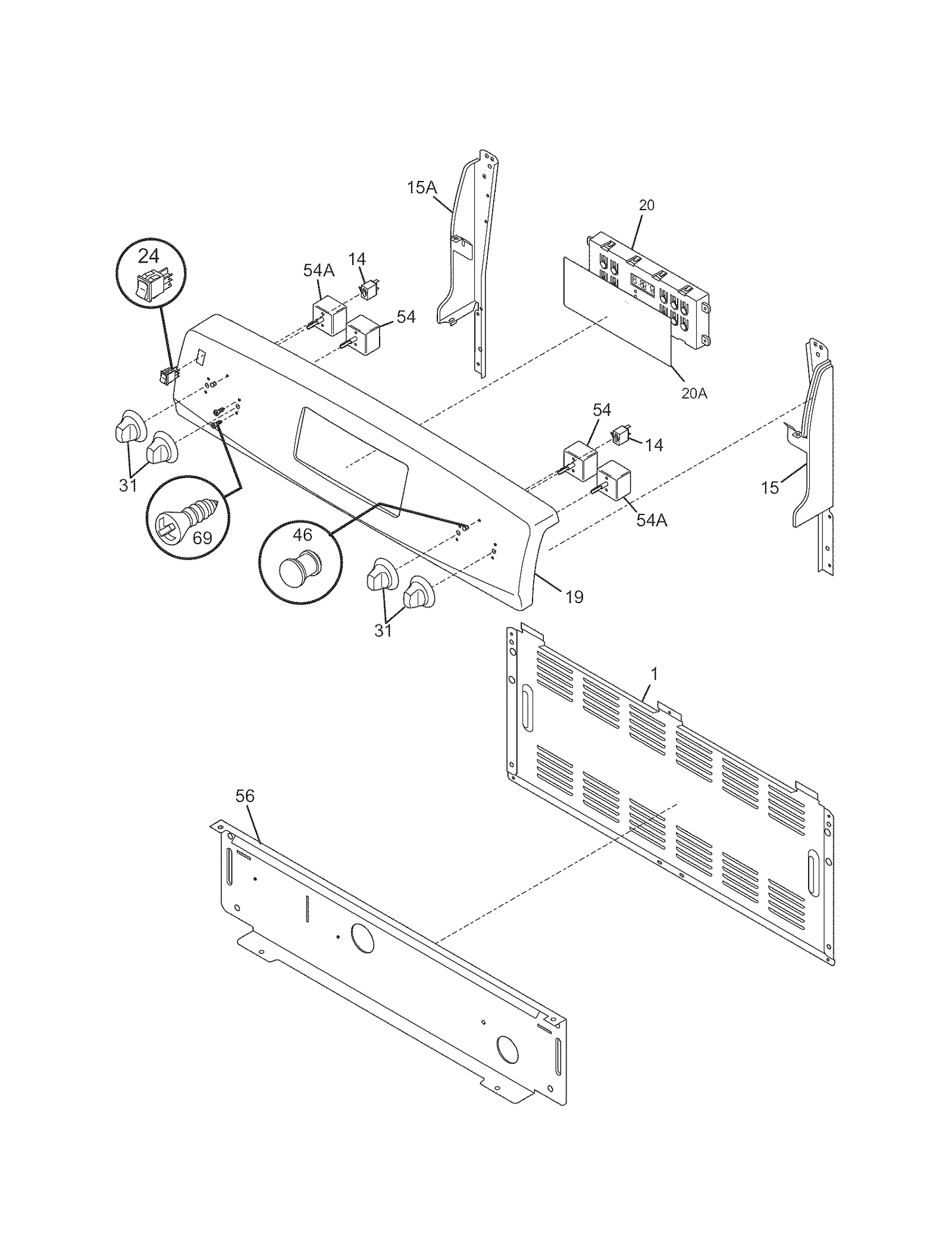 Repair Parts List