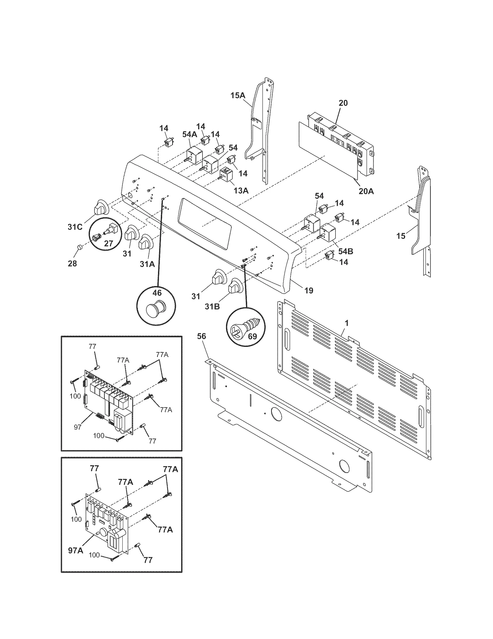 Repair Parts List