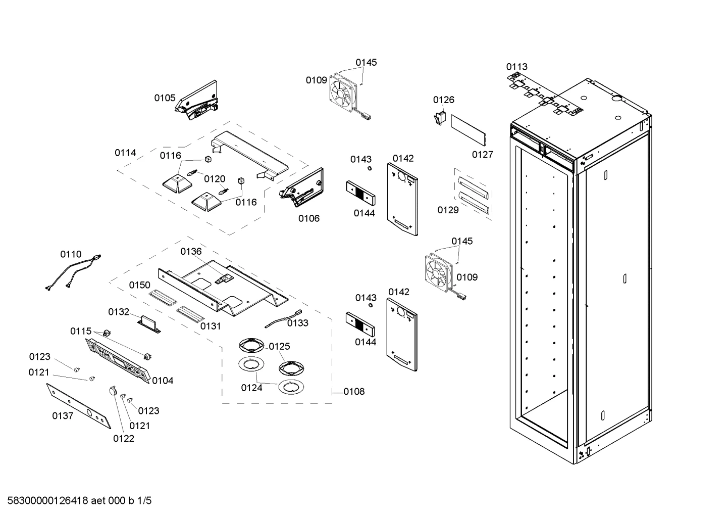 Holder For Lamp - Evaportor Cover Sheet