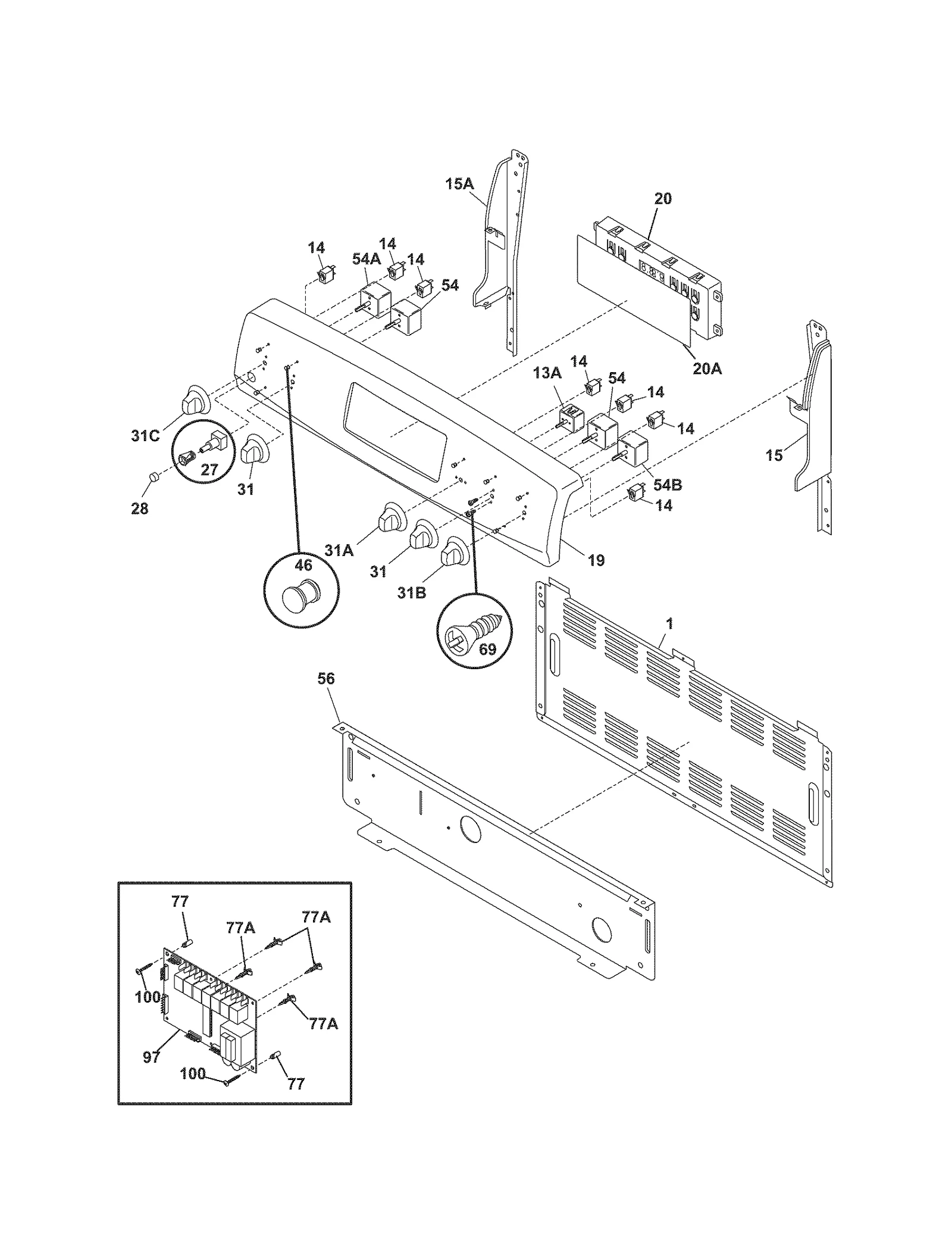 Repair Parts List