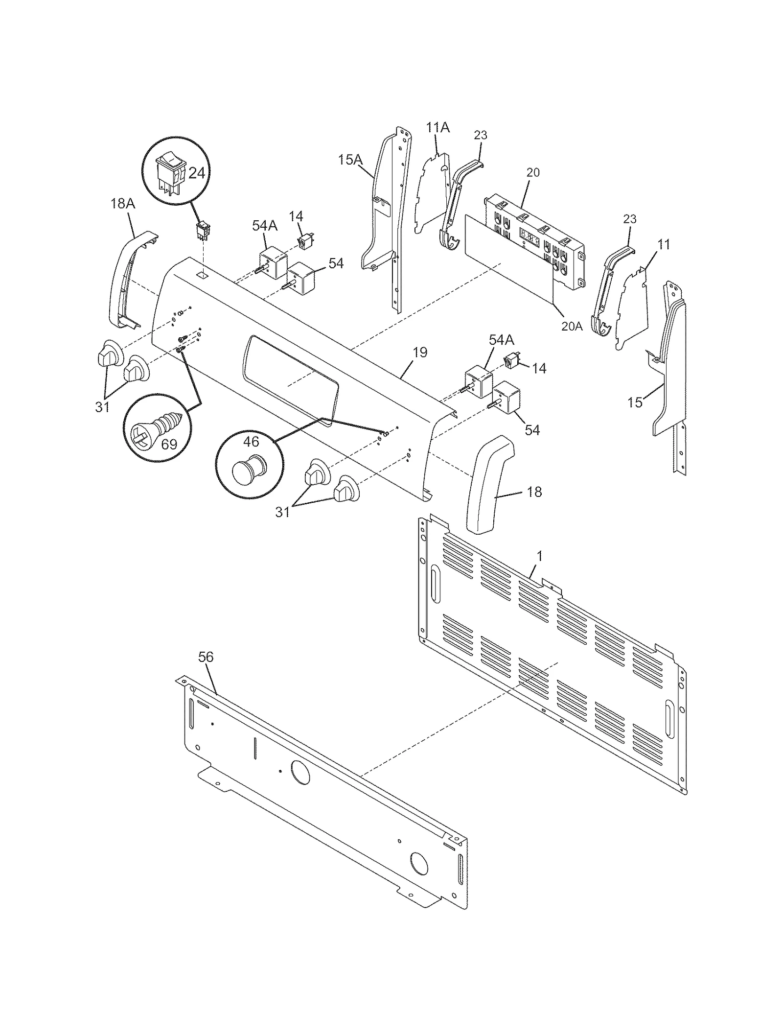 Repair Parts List