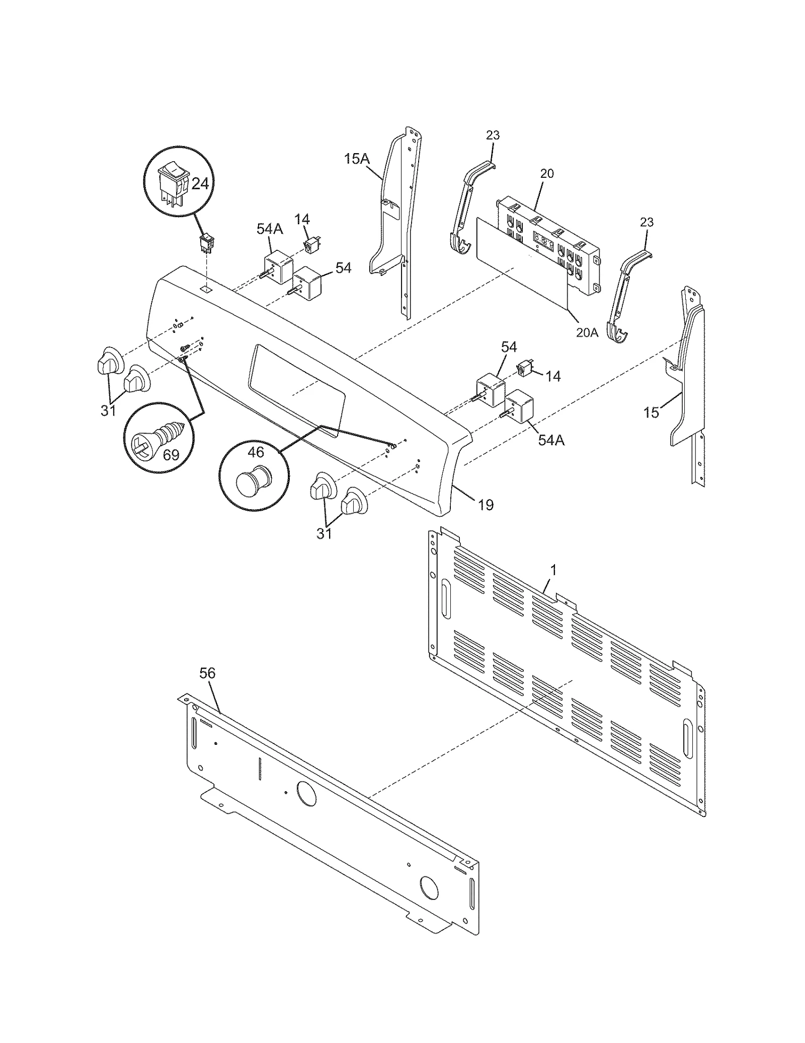 Repair Parts List