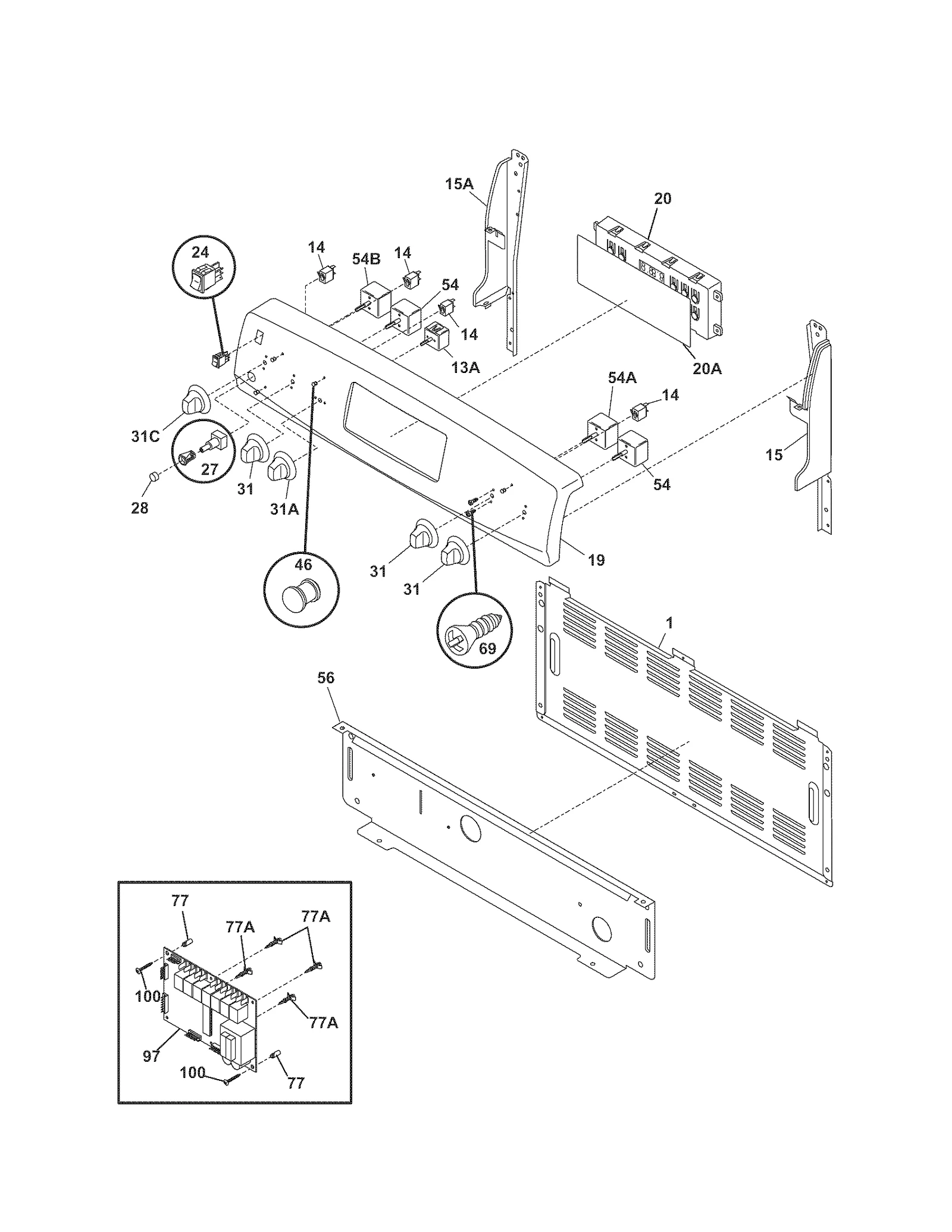 Repair Parts List