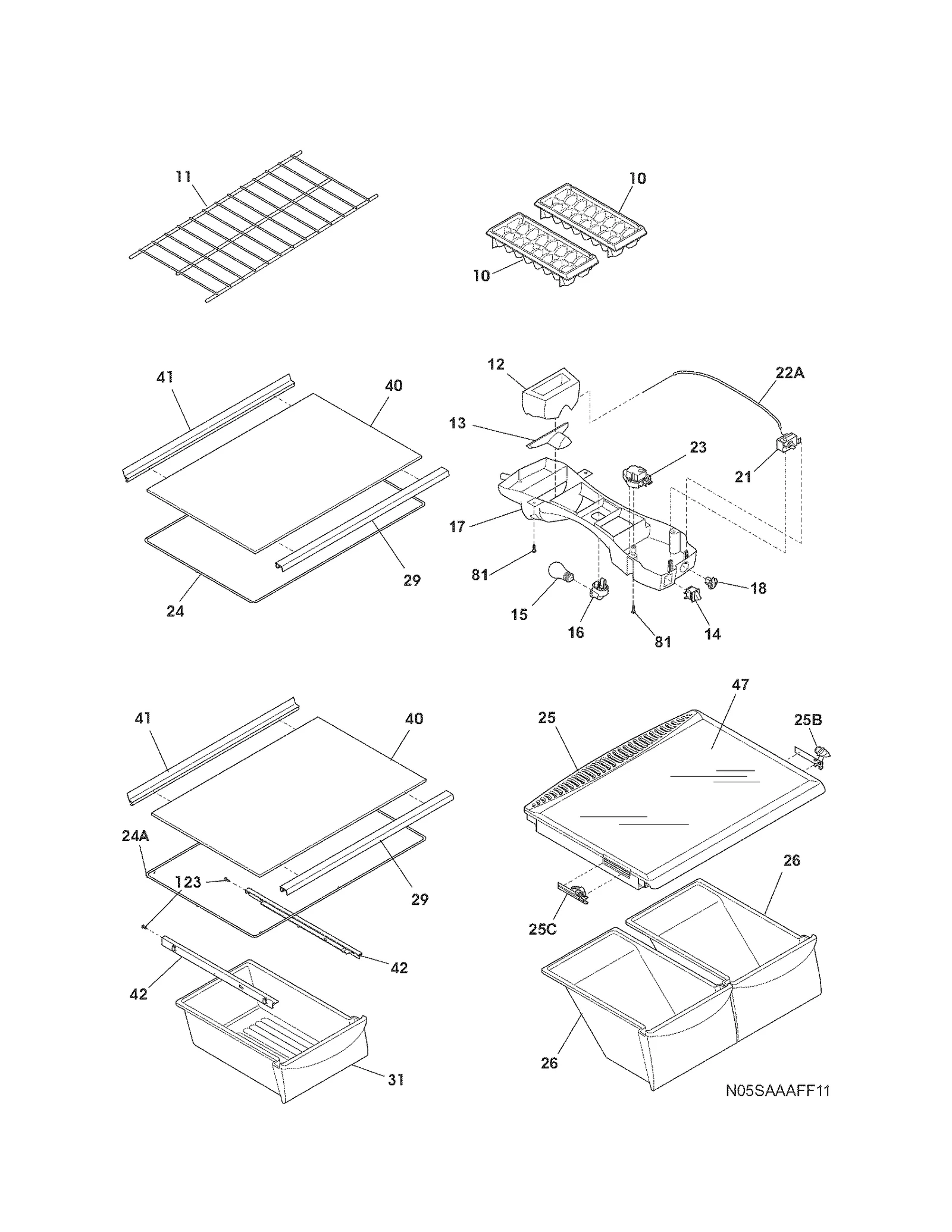 Repair Parts List