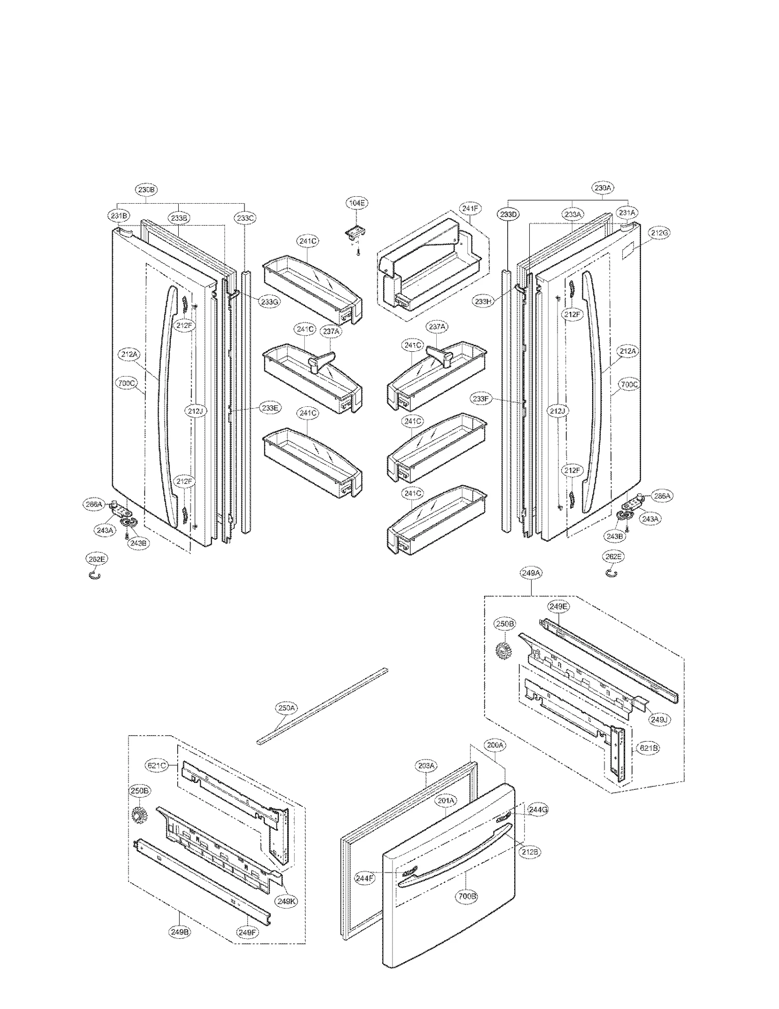 Door Foam Assembly