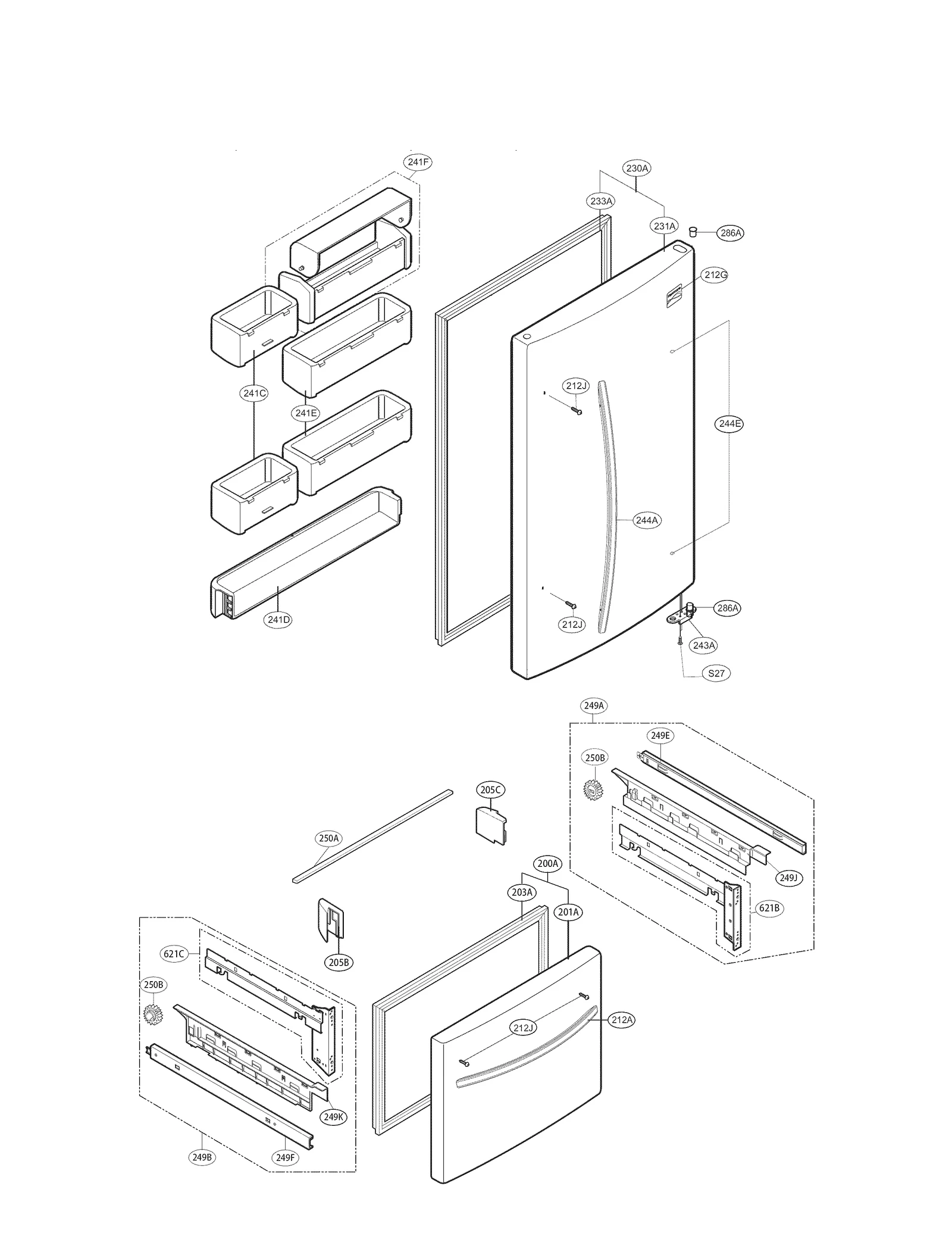 Door Foam Assembly